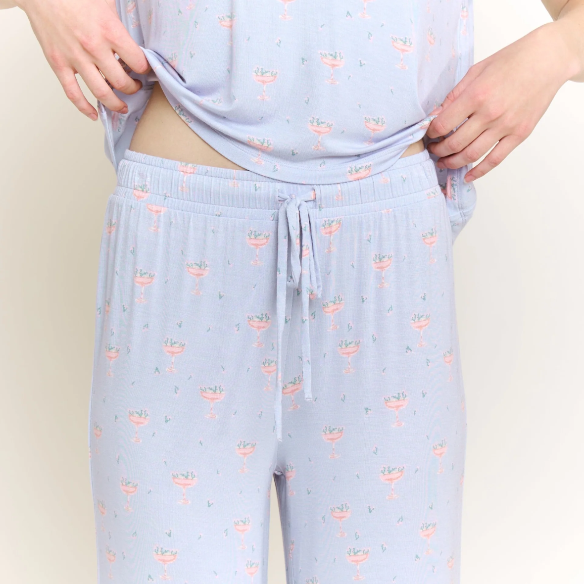 All American Moonbeam Rosé Tee & Pant Set
