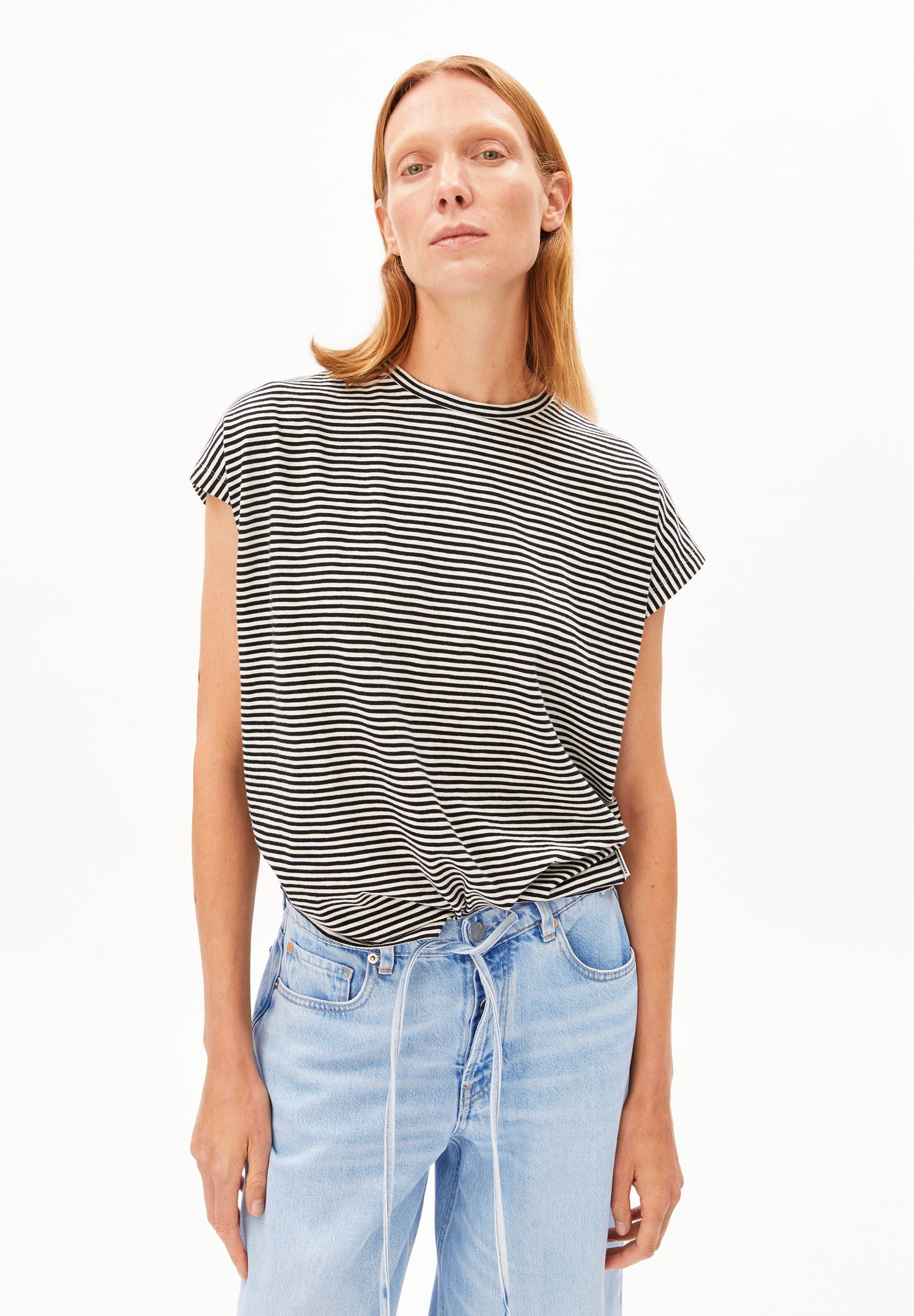 Slub Jersey Stripe T-Shirt