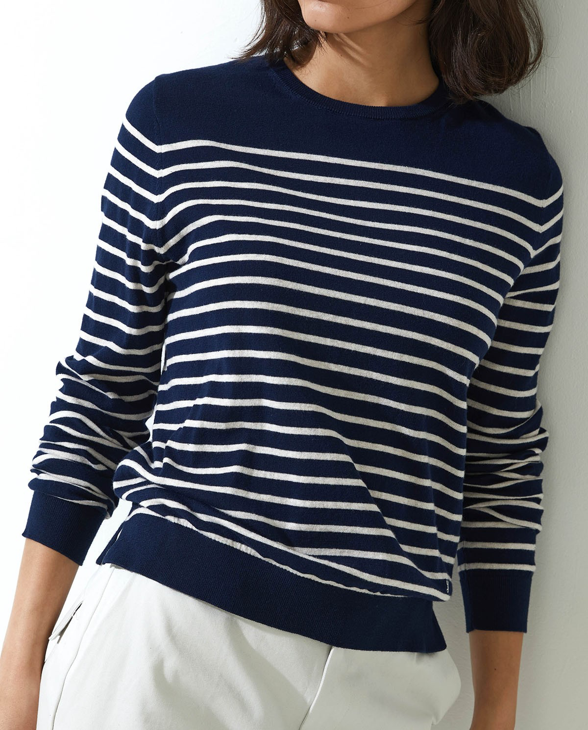 Striped Organic Cotton Sweater