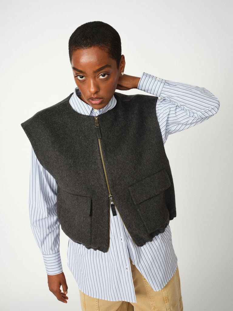 Elise Louisa Wool Vest