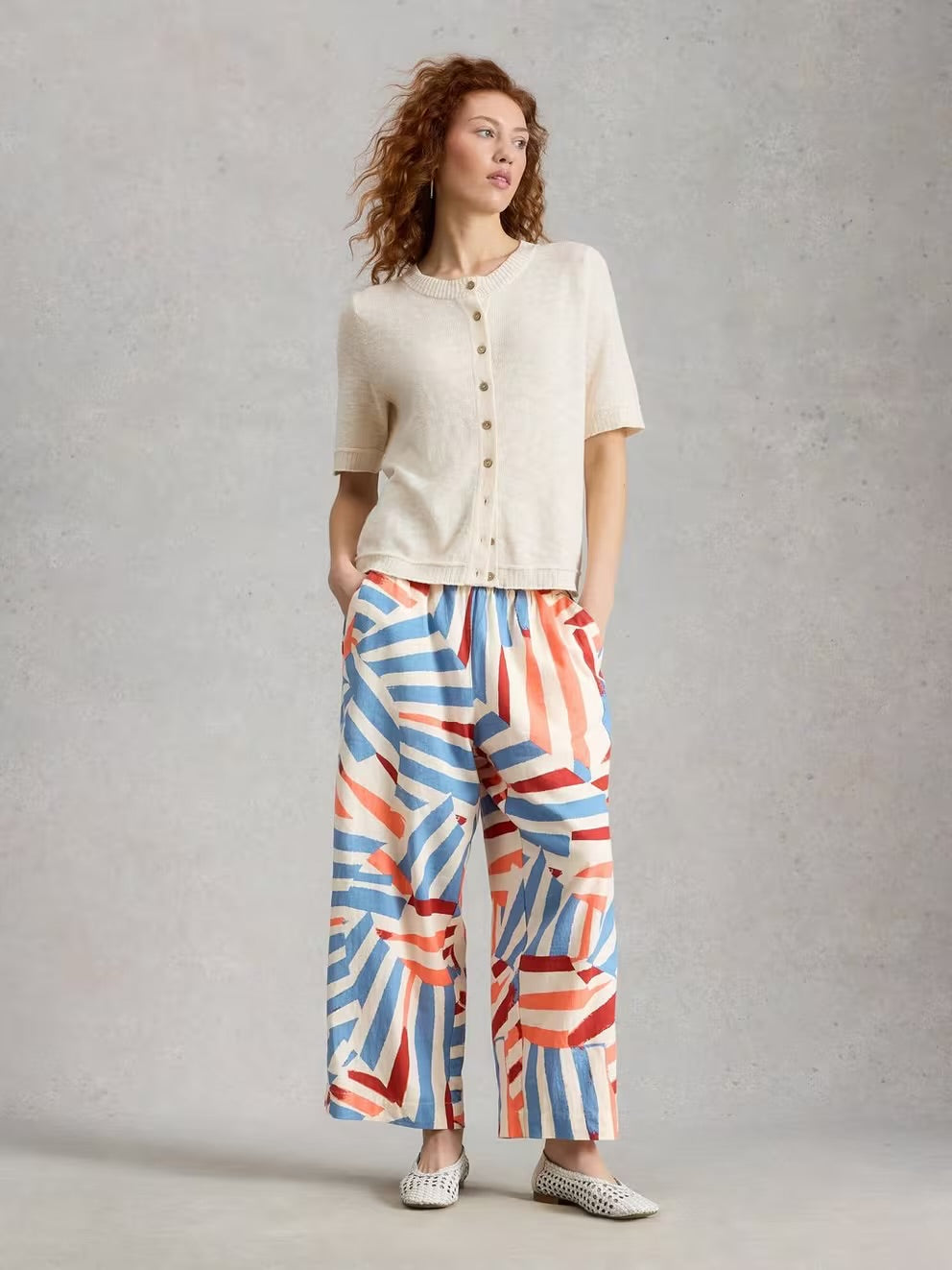 Shelly Linen Blend Culotte