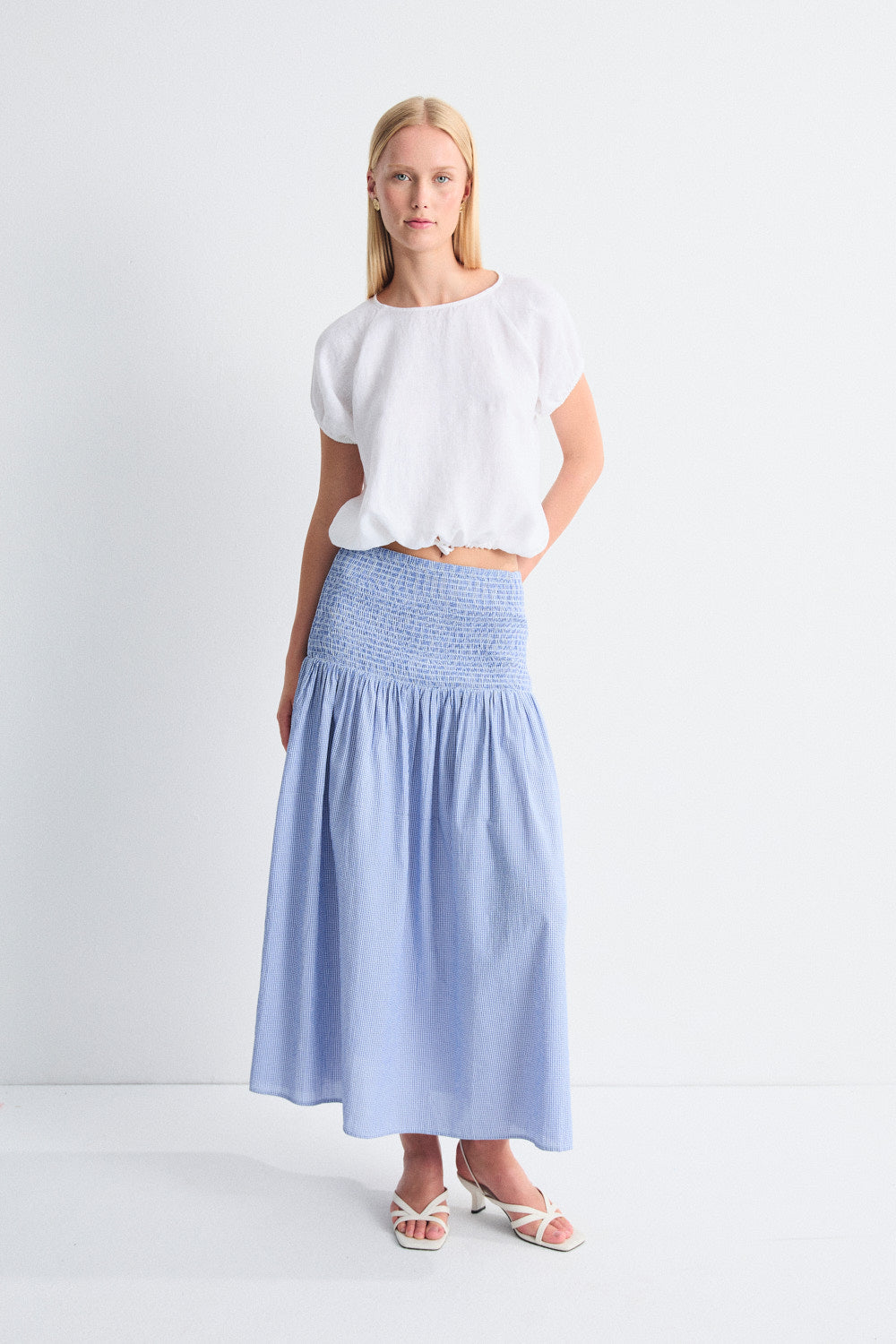 Amanecer Linen Blouse