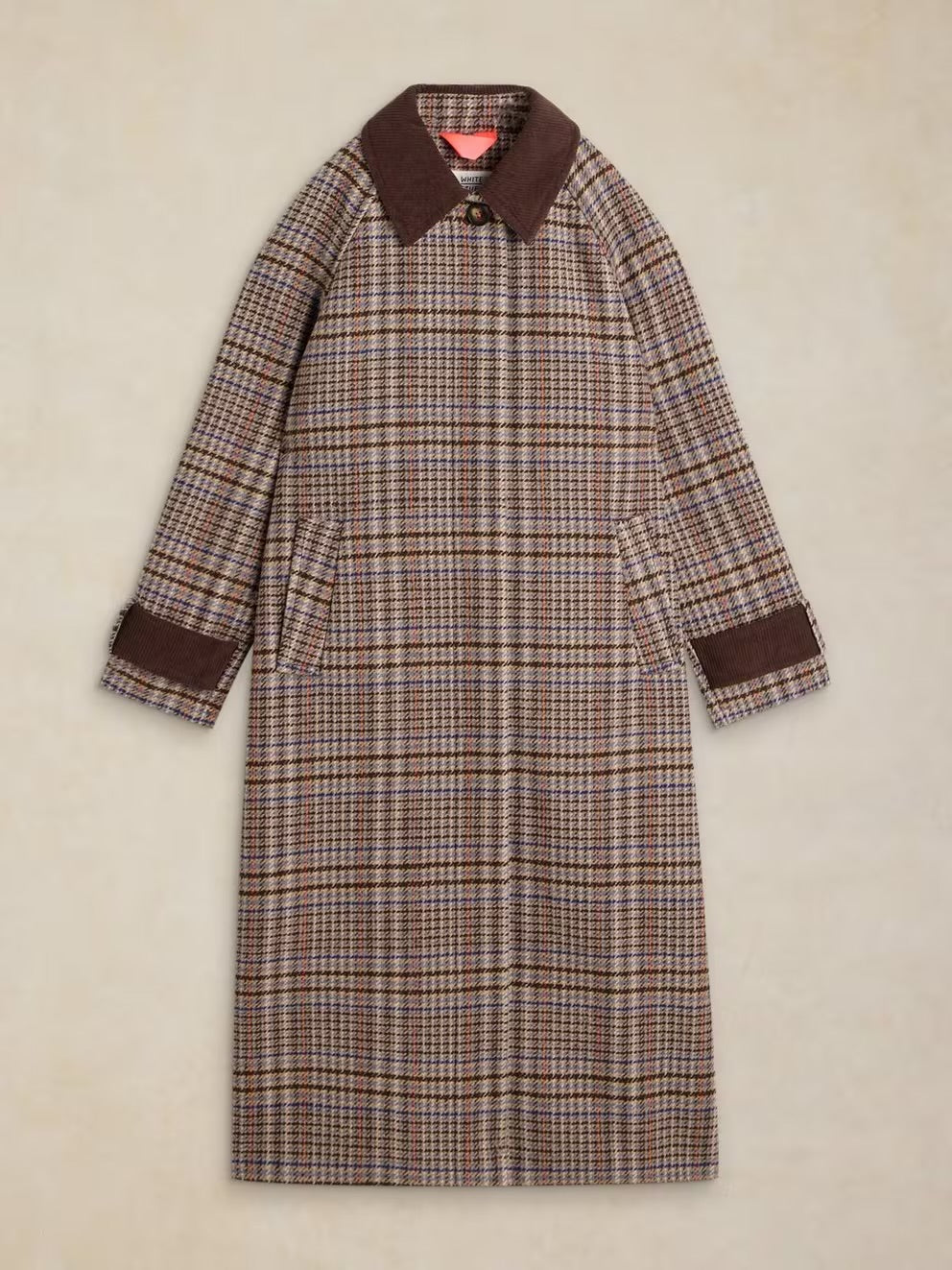 Emmeline Check Coat