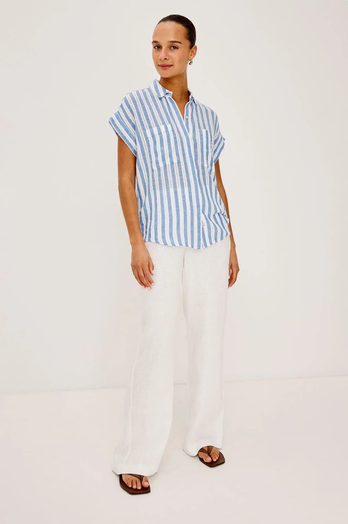 Cito Button Down - Atlantis Stripe