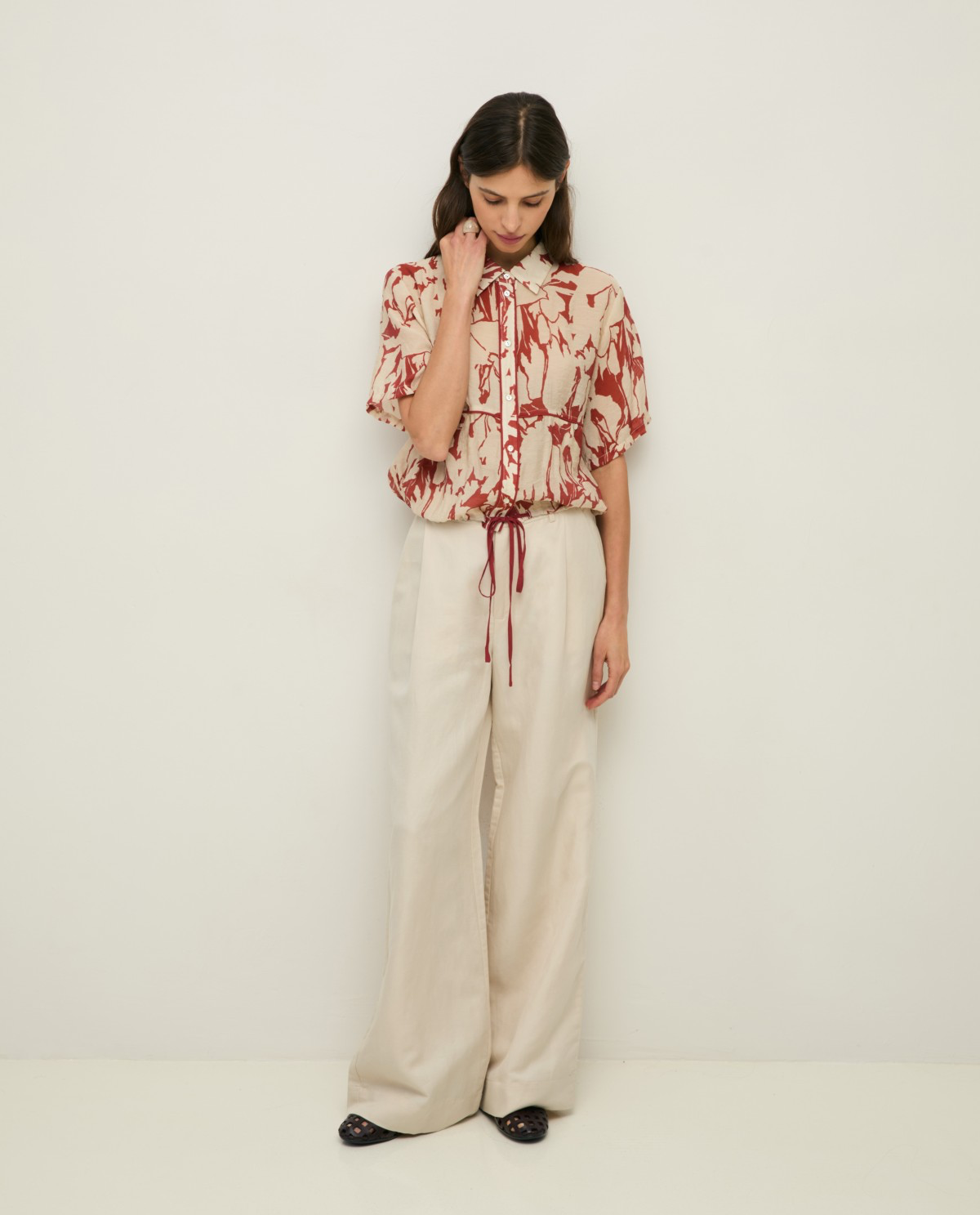 Flowy Floral Blouse