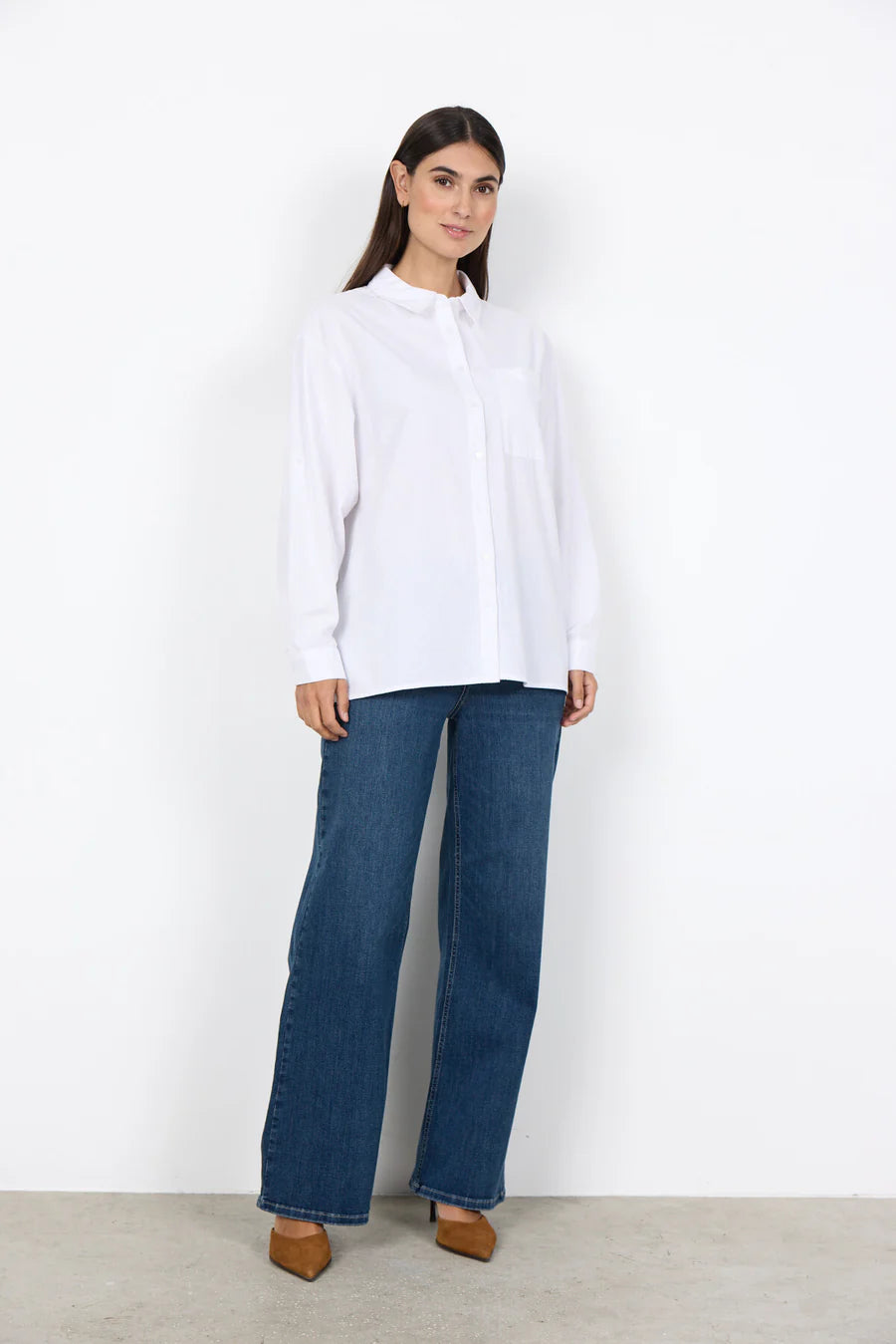 Cissie Cotton Button Down Shirt