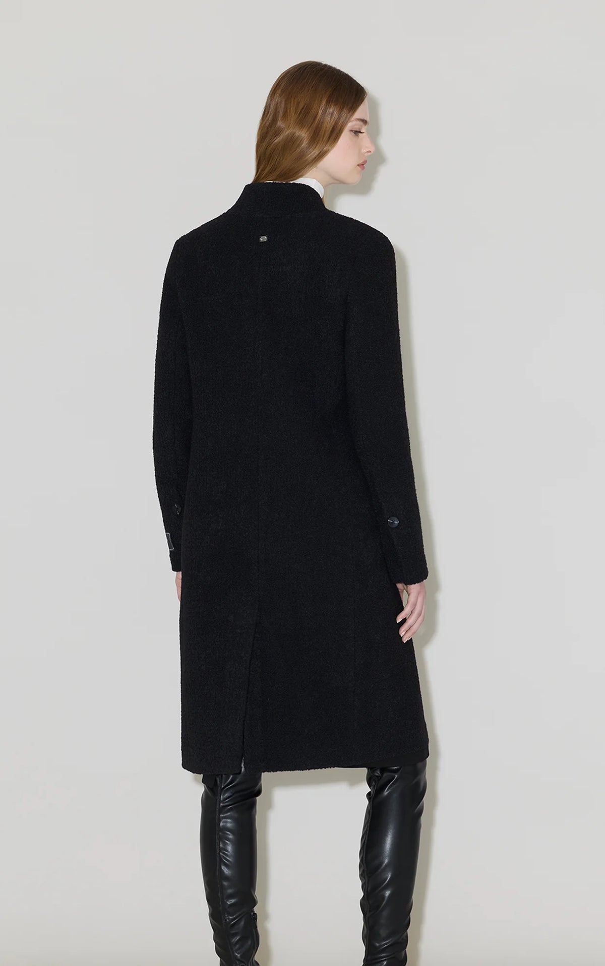 Diane Midi Boucle Wool Coat