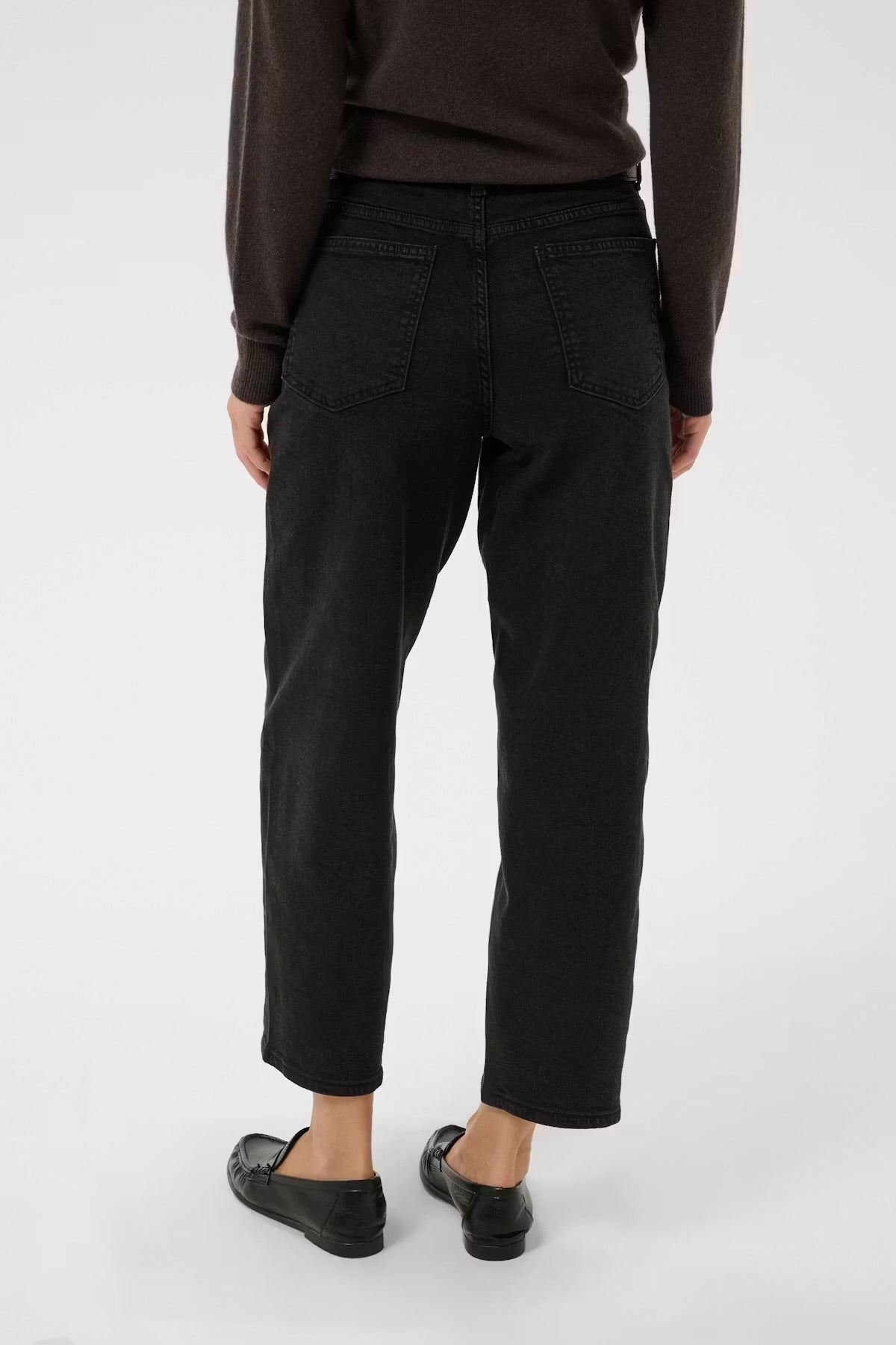 Adelena Black Jeans