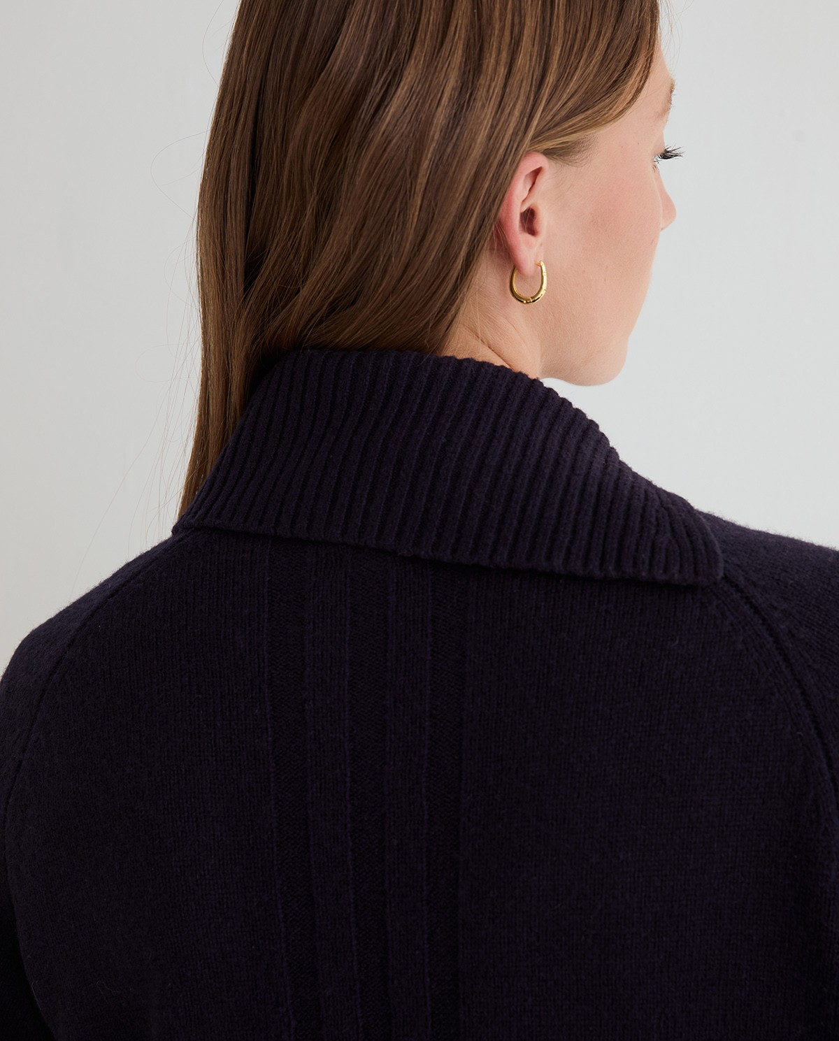 Open Roll-Neck Sweater