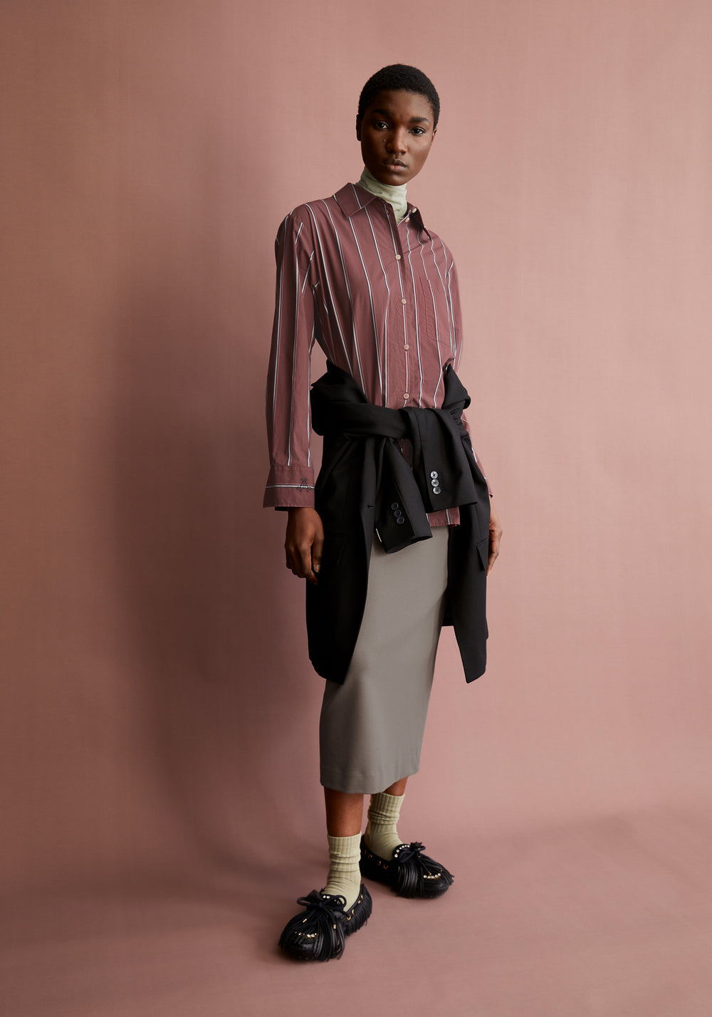 Haliaa Striped Blouse from Organic Cotton