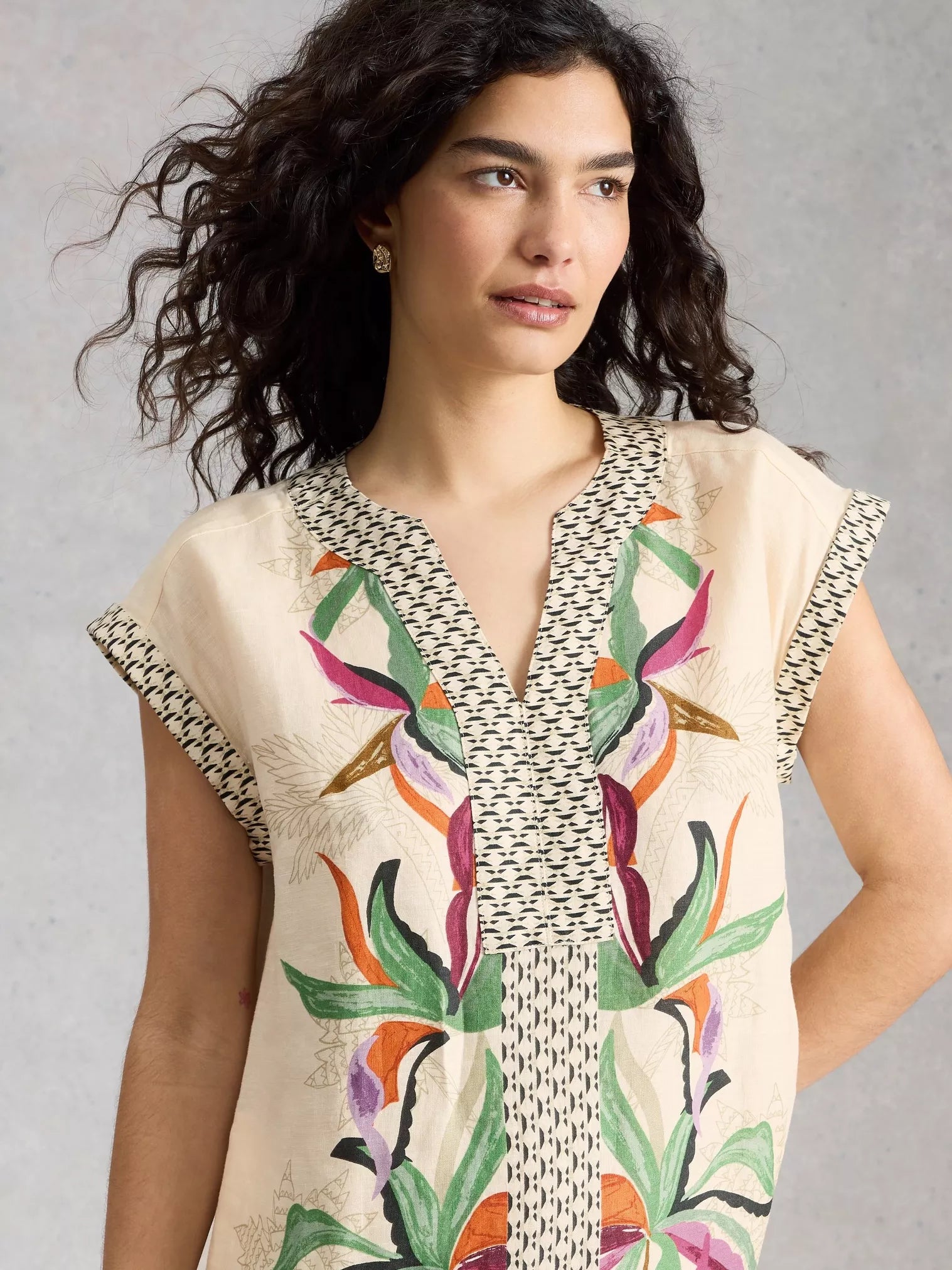 Jilly Linen Dress