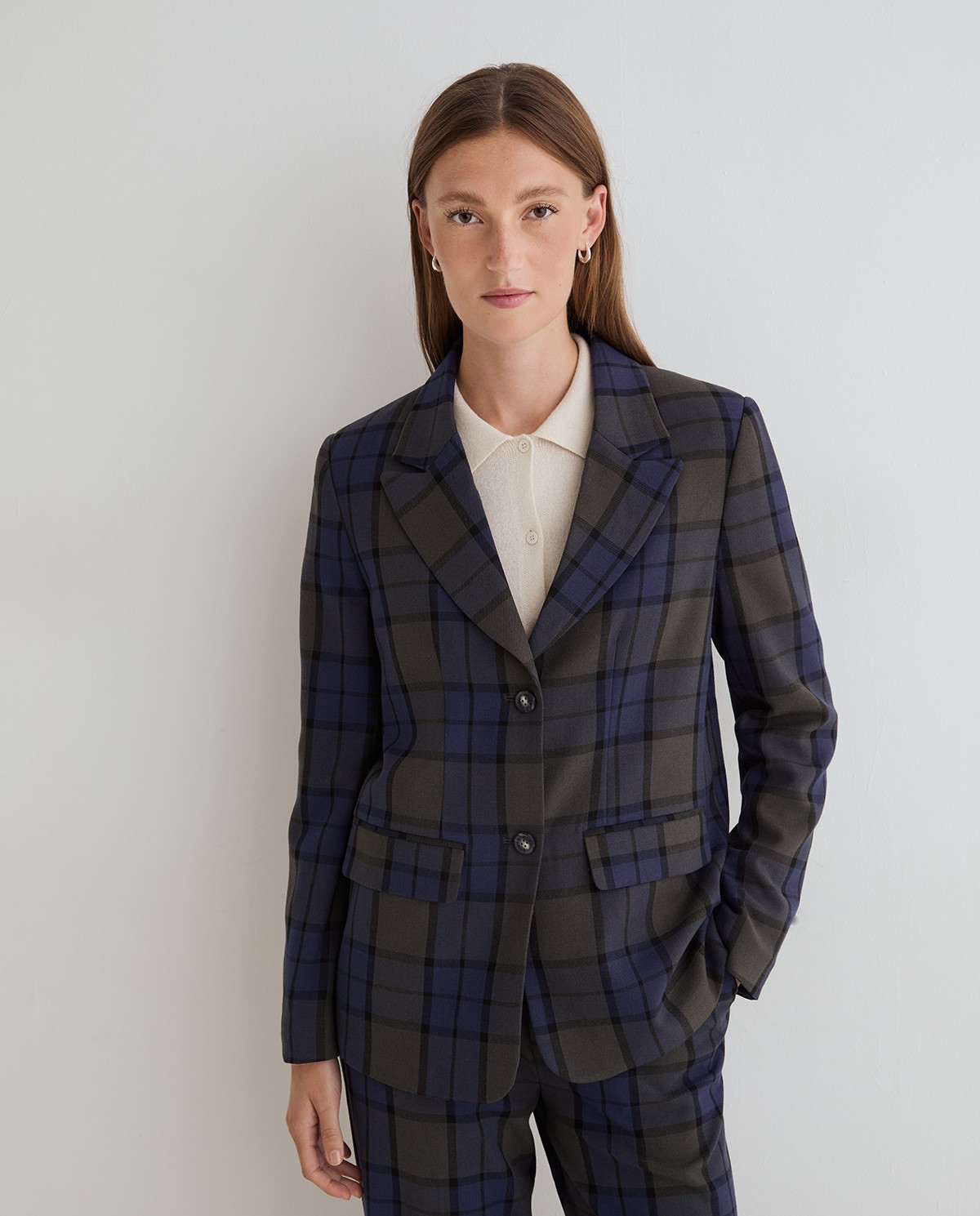 Jacquard Fabric Blazer
