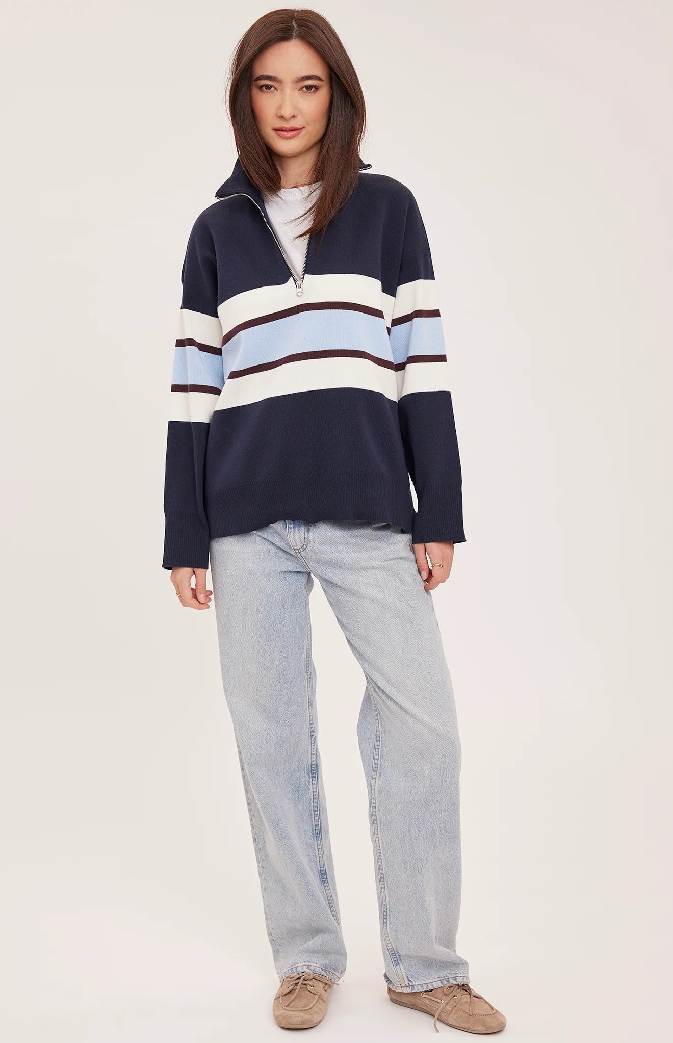 Idris Striped Sweater