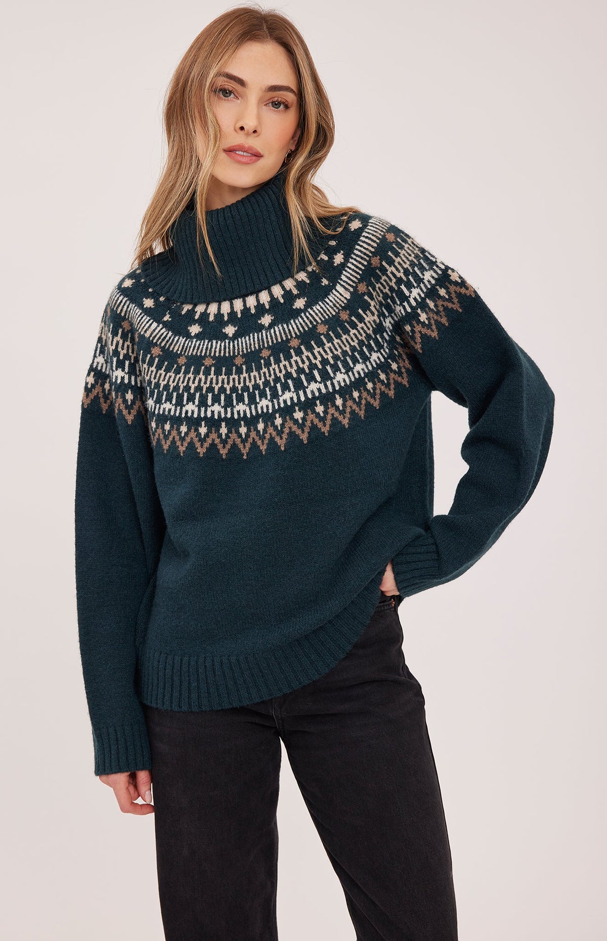 Freya Pullover Sweater - Spruce