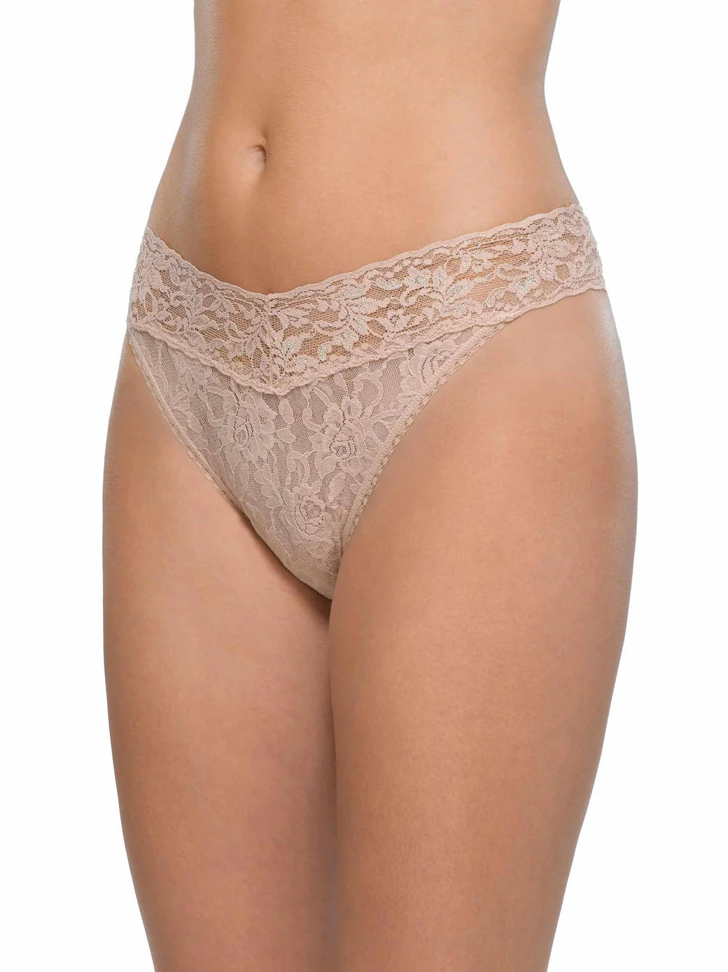 Signature Lace Original Rise Thong (Wrapped)