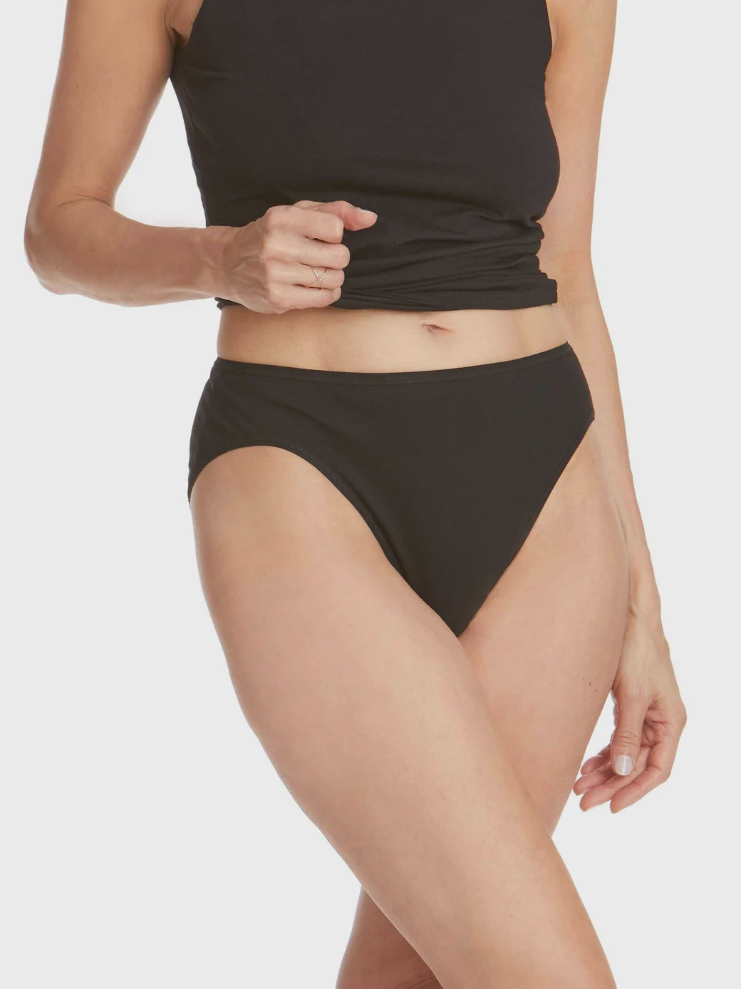 Supima Cotton High Cut Brief