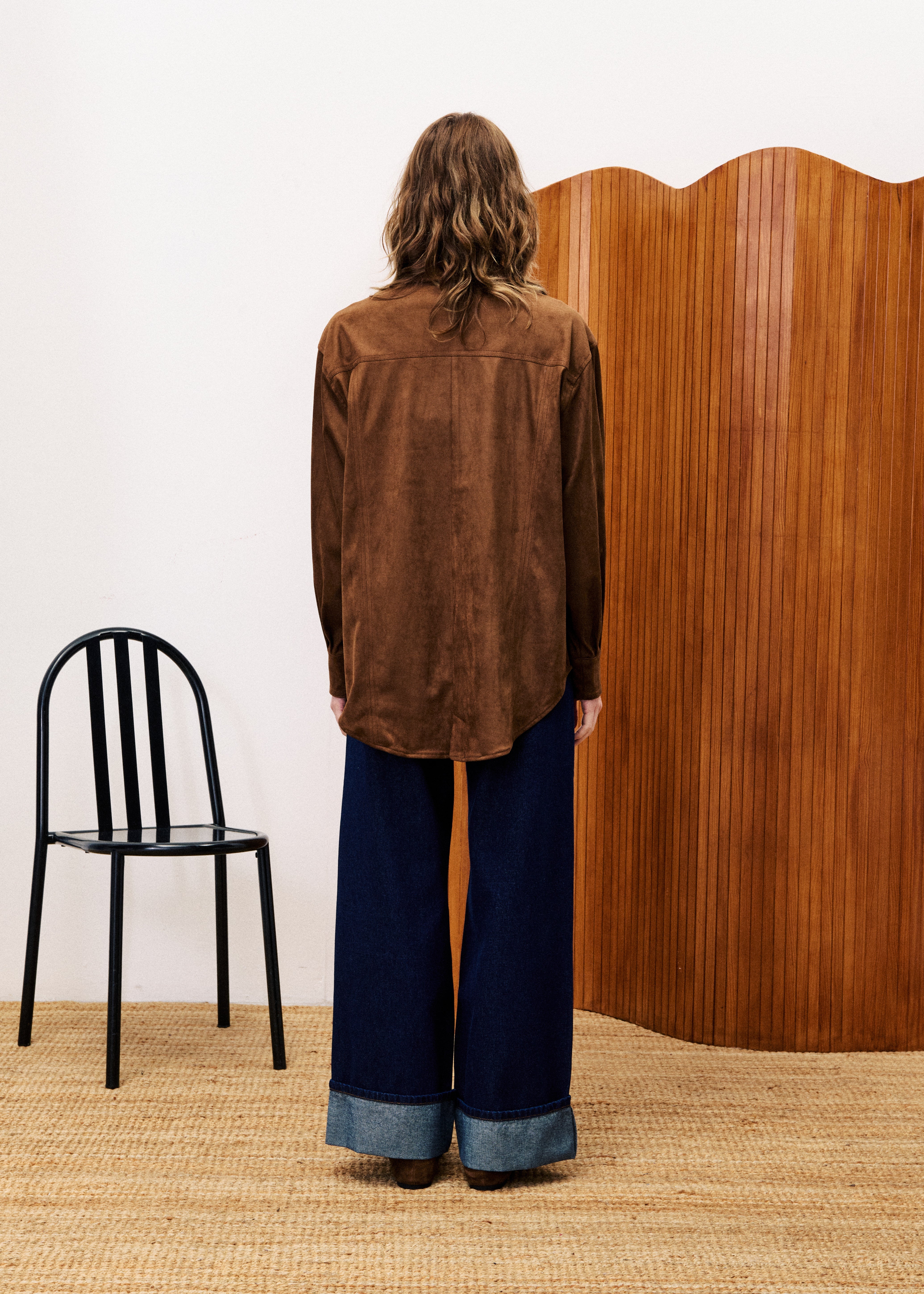 Carlin Suede Shirt