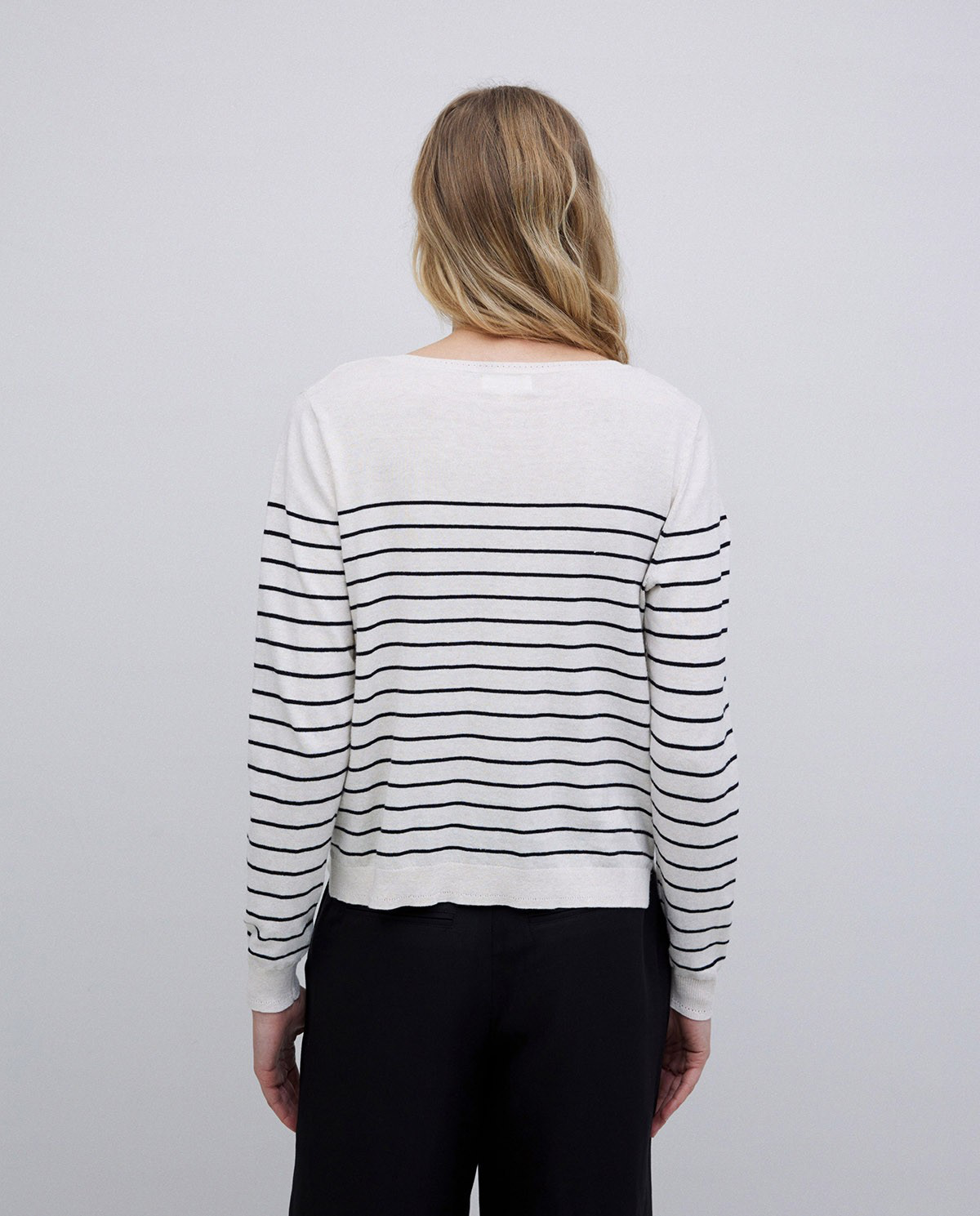 Organic Cotton Striped Jumper