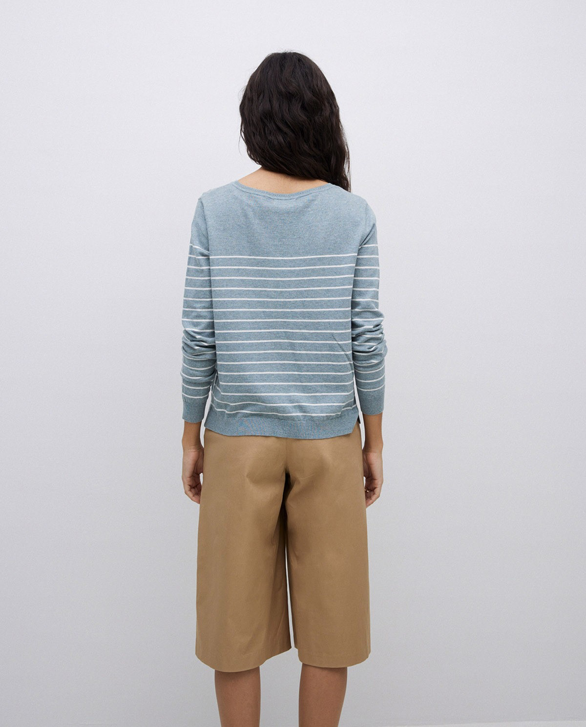 Organic Cotton Striped Jumper