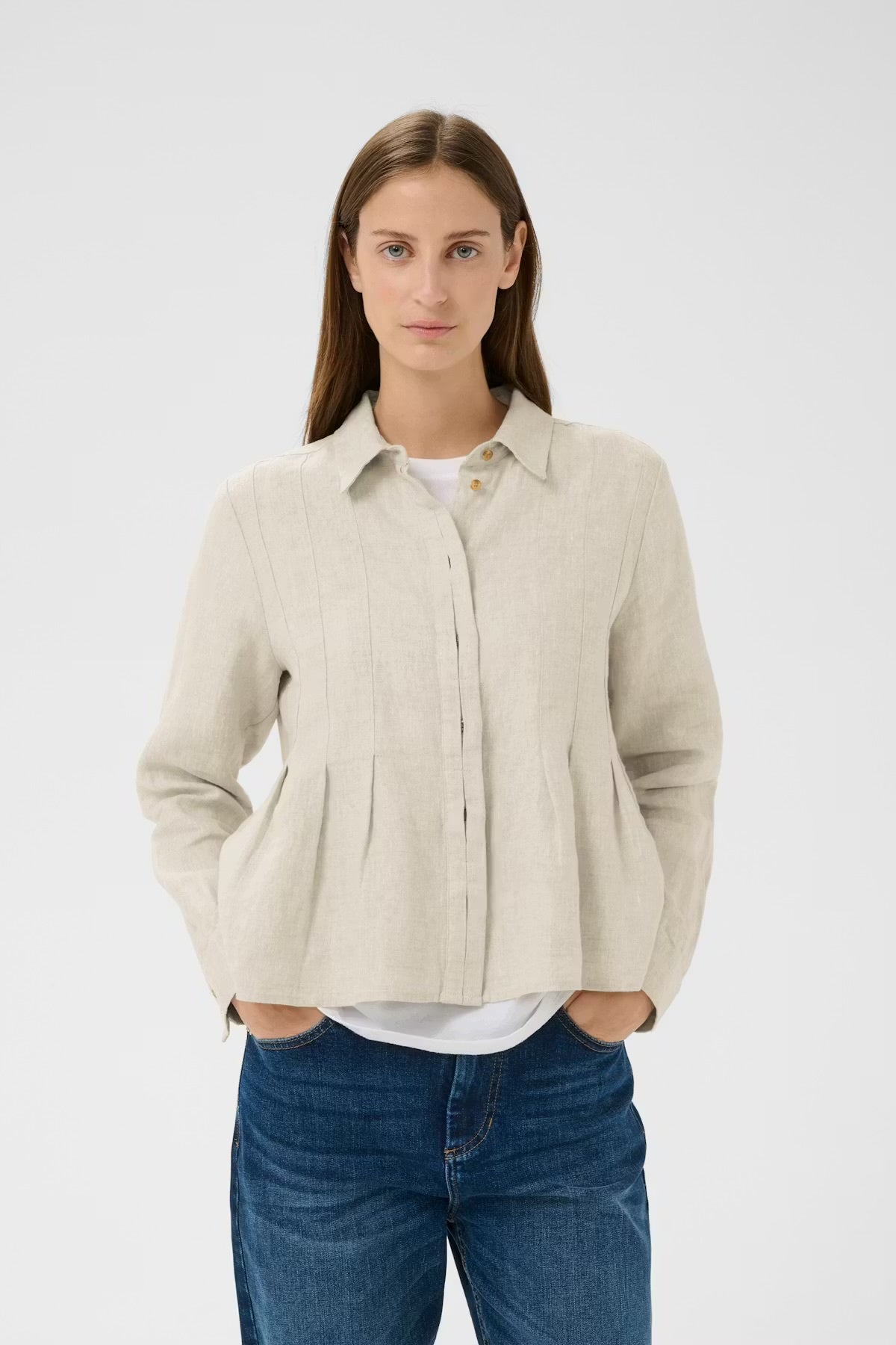 Dilana Pleated Shirt