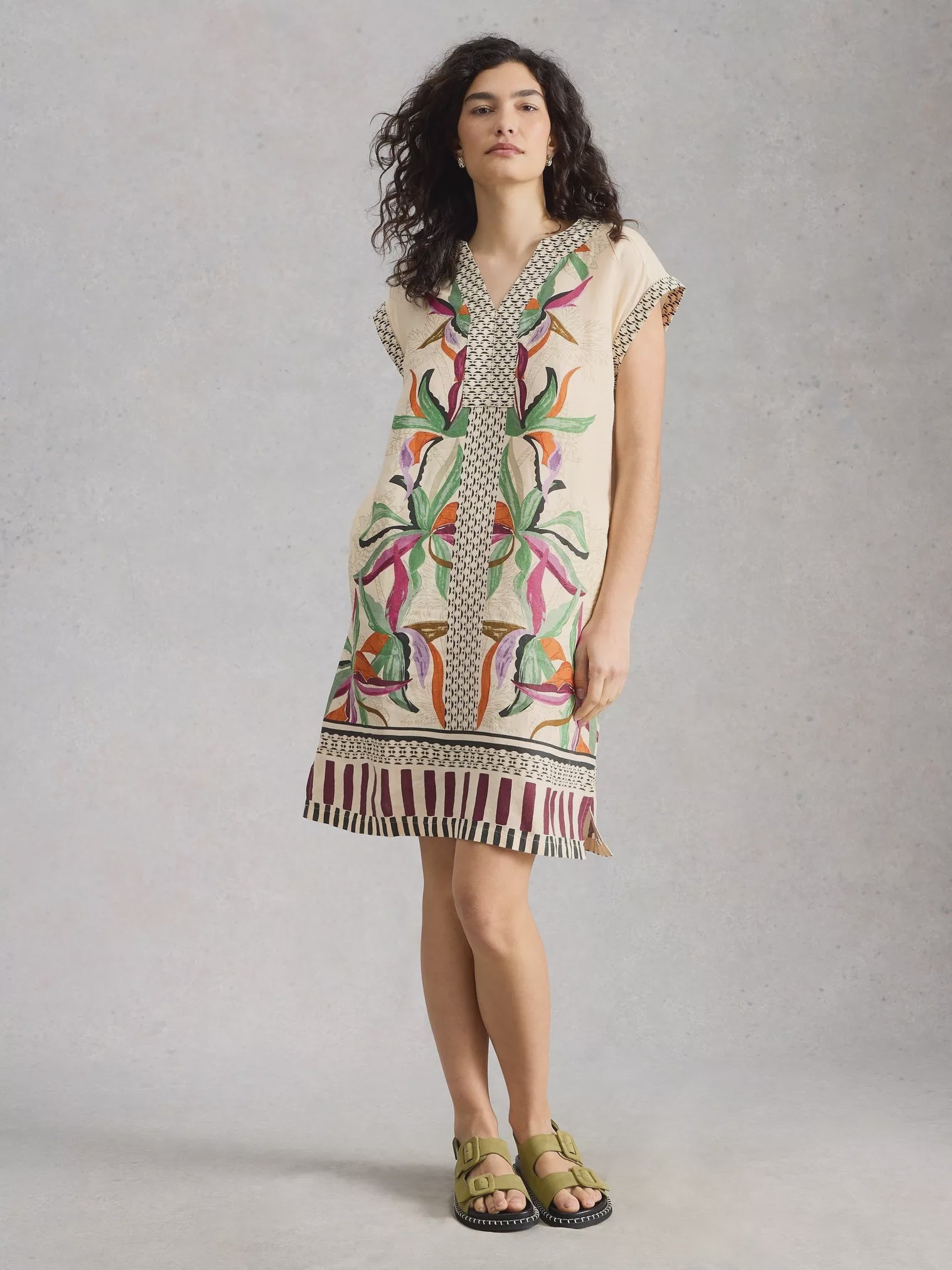Jilly Linen Dress