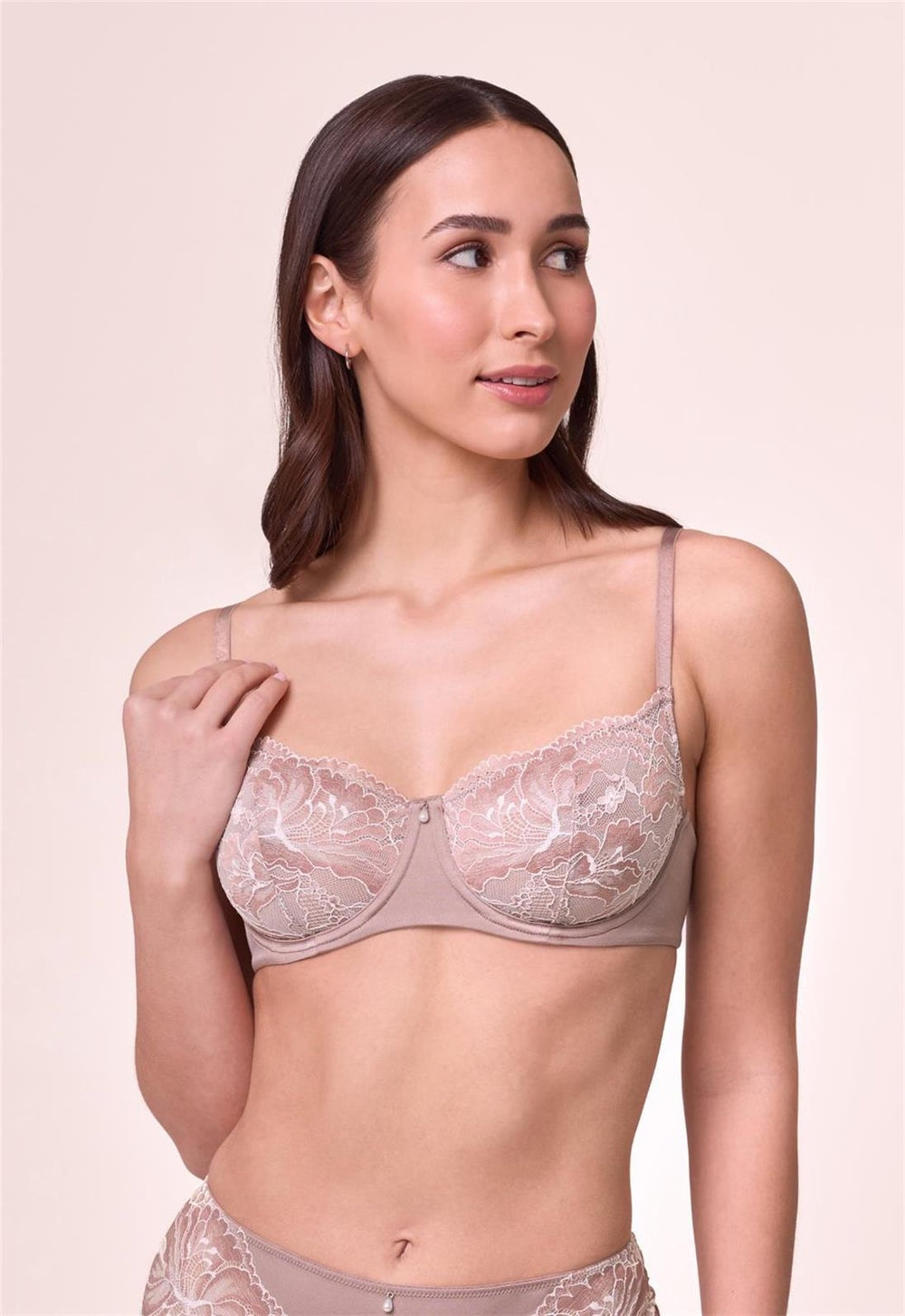 Flirt Lace Demi Bra