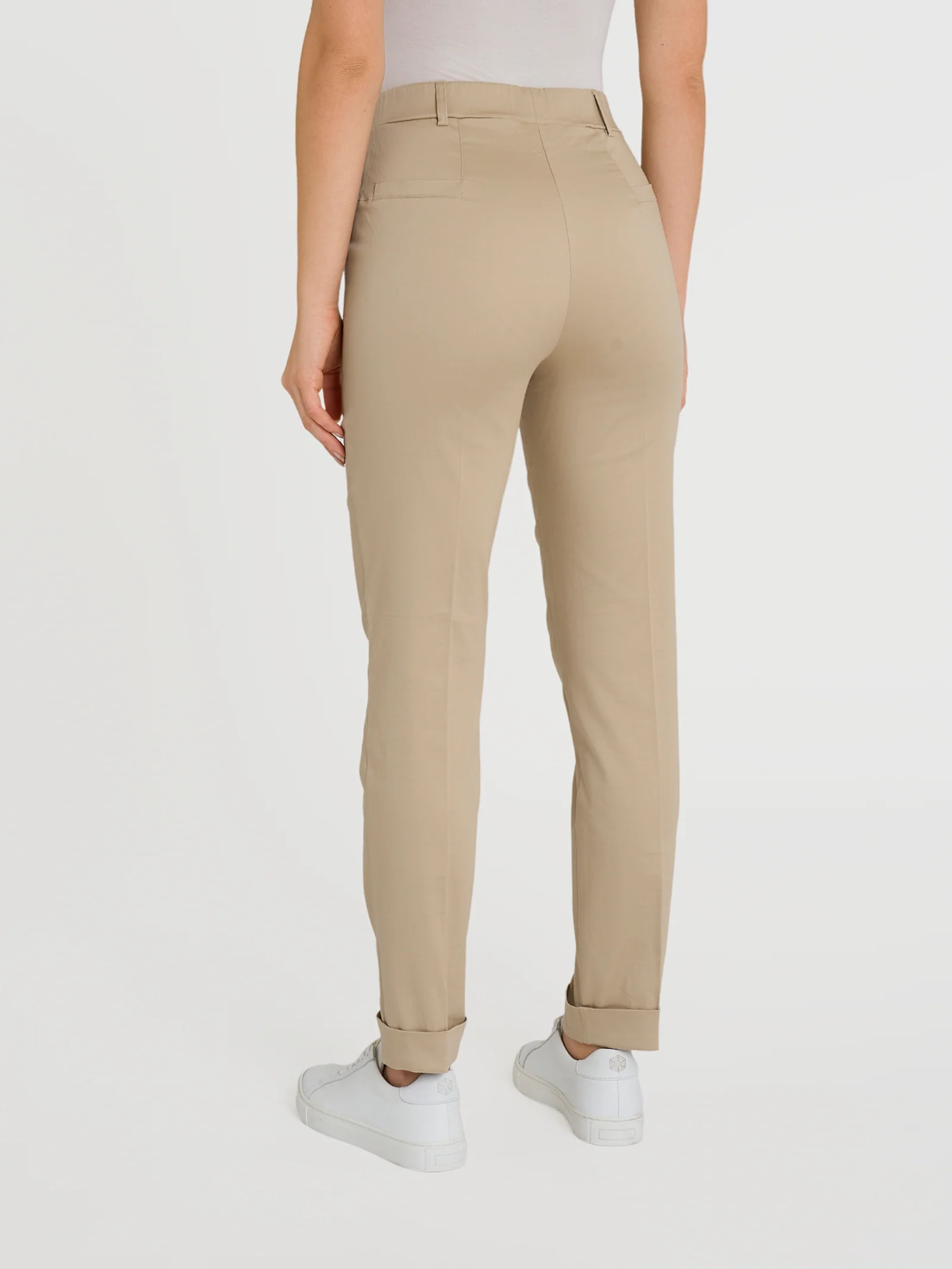Satin Power Slim Chino Pant