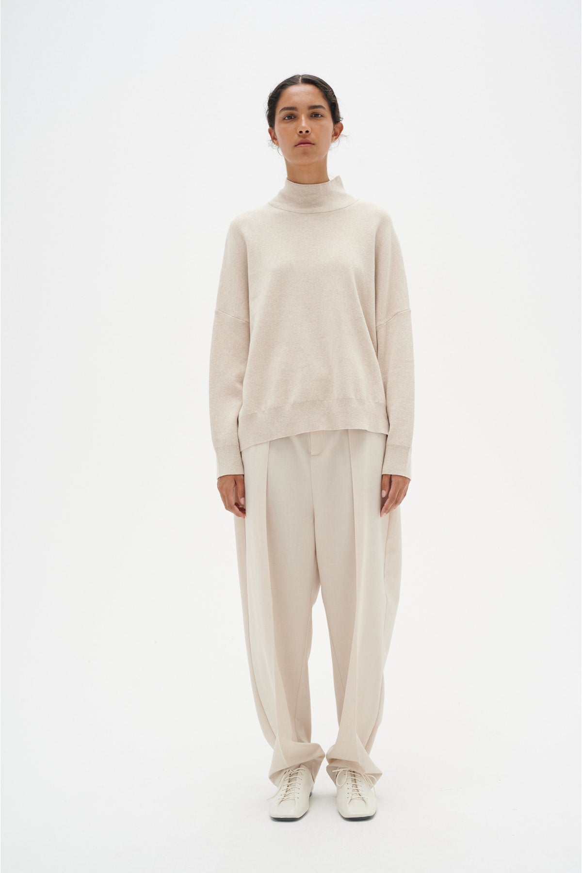 Tenley Cotton Turtleneck