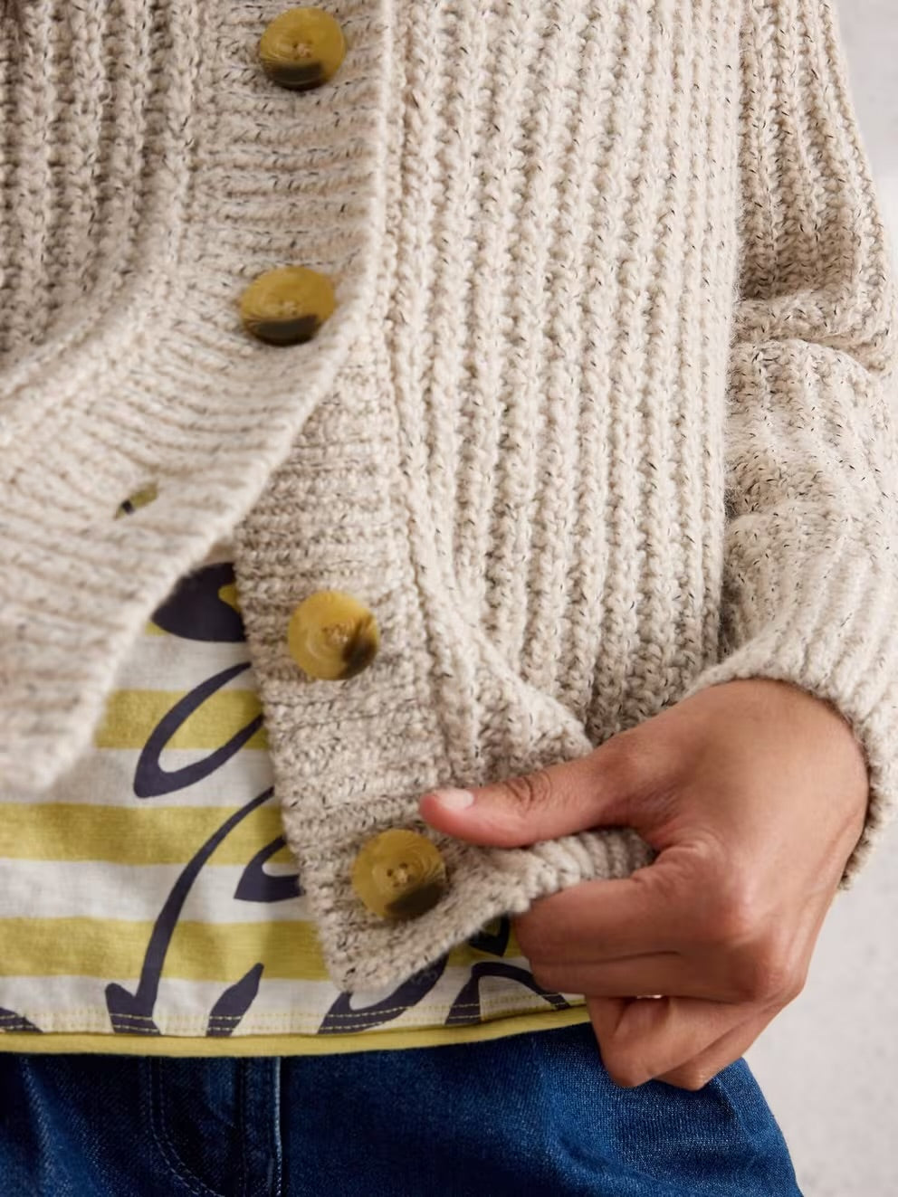 Sally Slub Cardigan