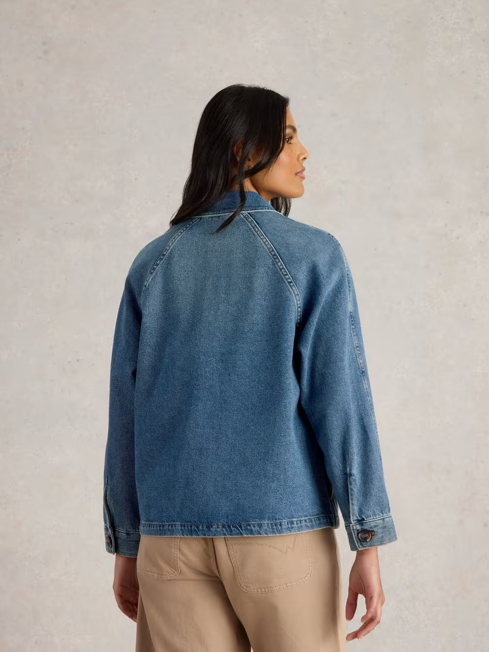 Eden Denim Collared Jacket
