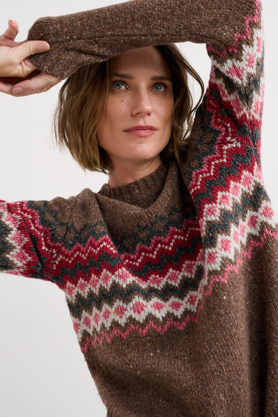 Golden Light Fair Isle Jumper
