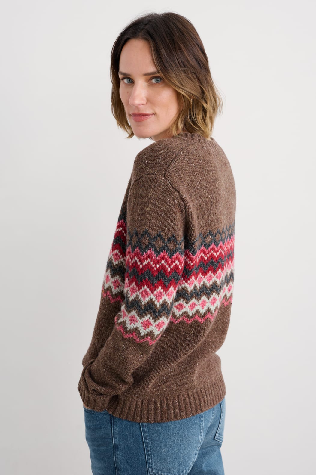 Golden Light Fair Isle Jumper