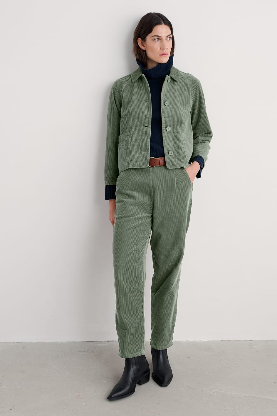 Ocean Mist Cord Jacket