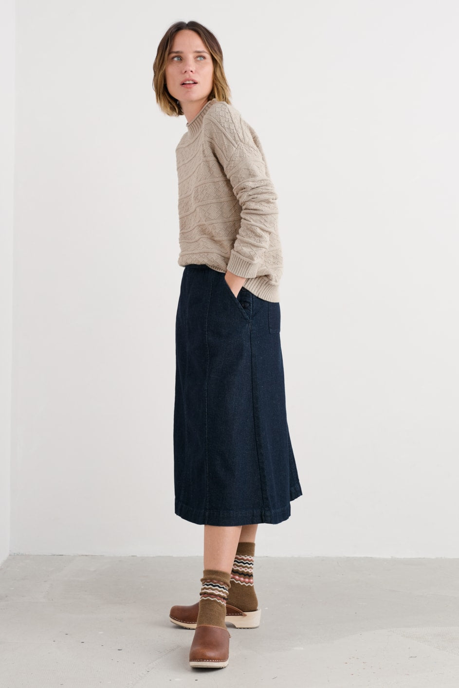 Penkestle Cotton Knitted Jumper