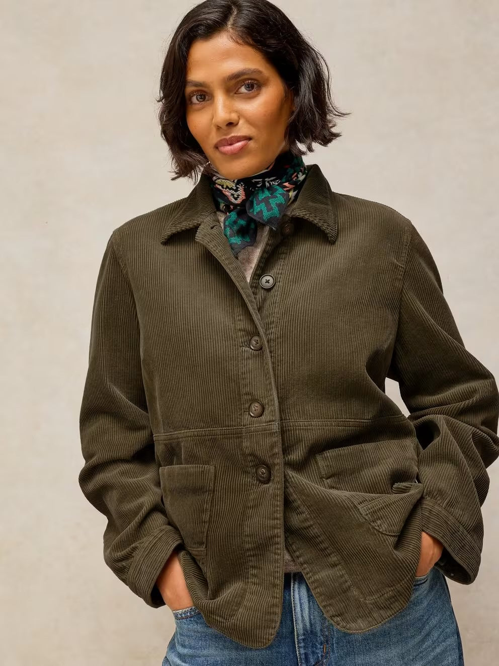 Carrie Cord Jacket