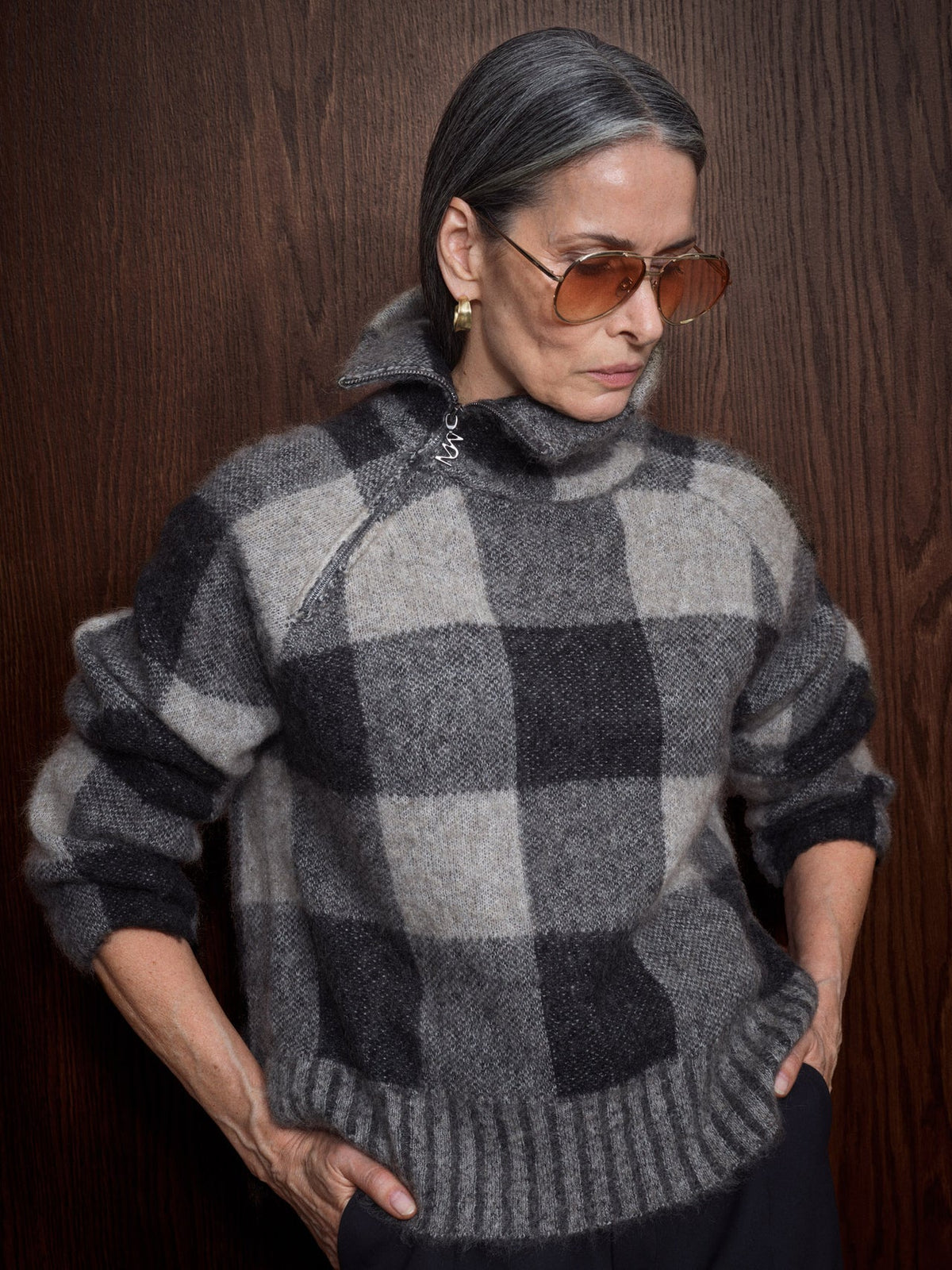 Maija Check Knit