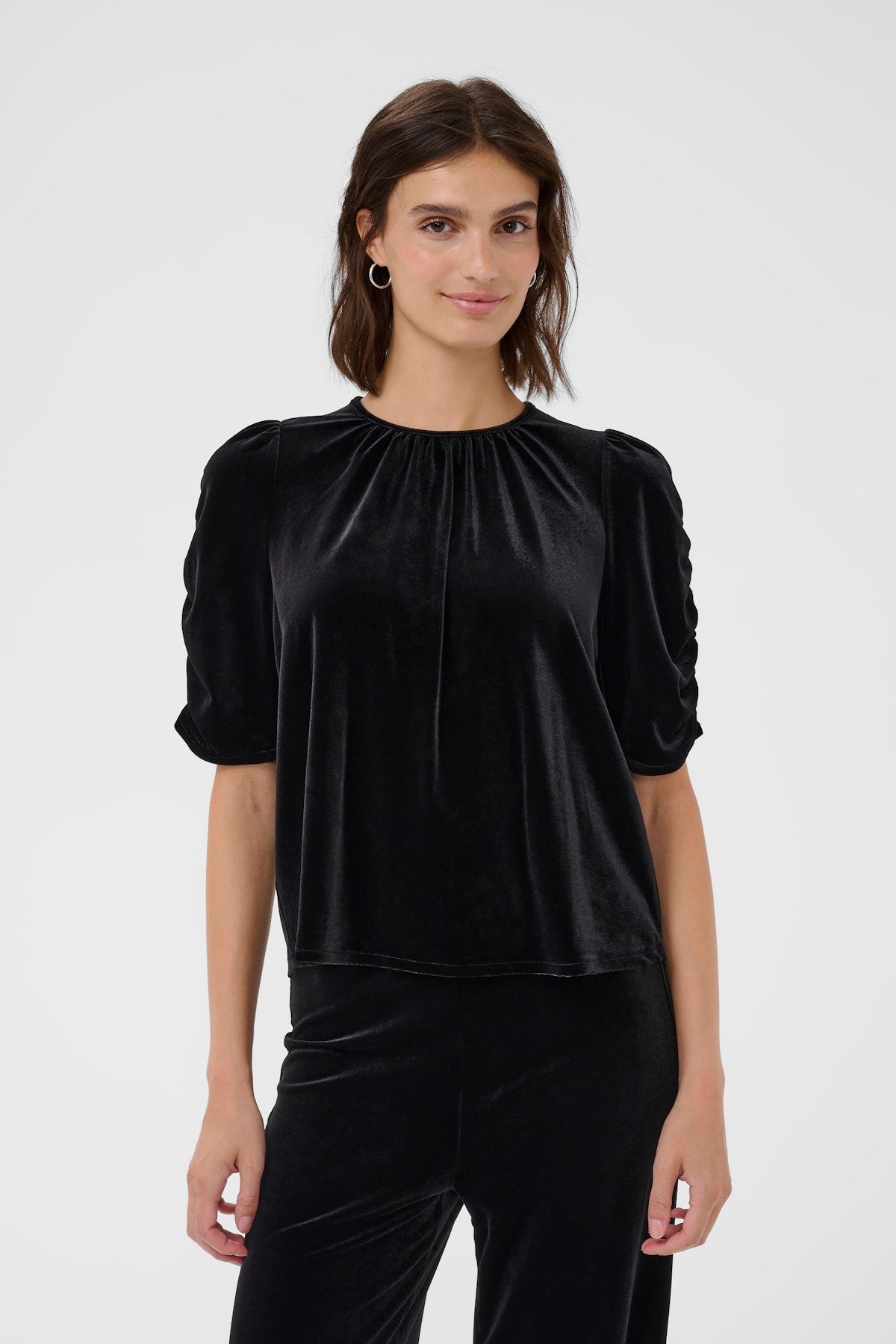 Valerie Velvet Blouse