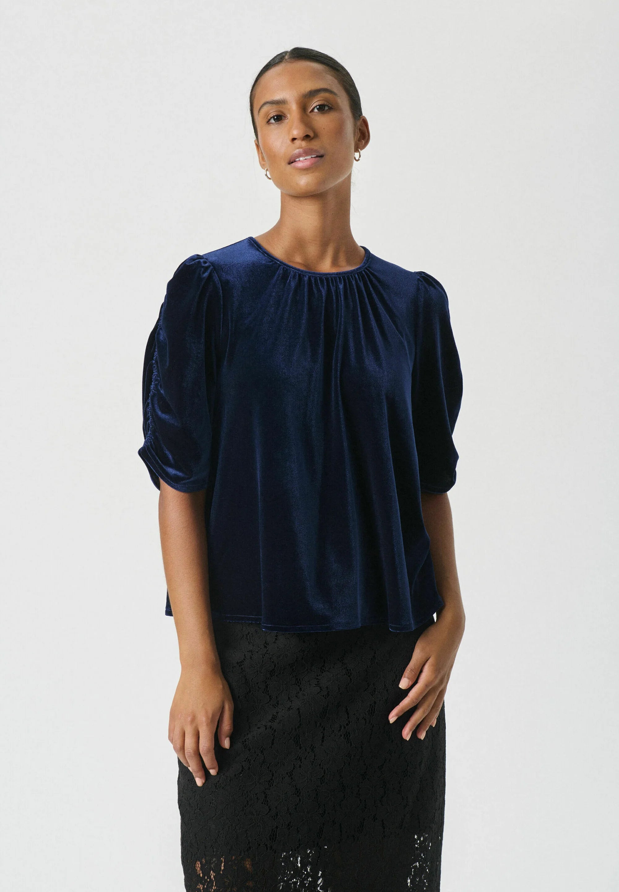 Valerie Velvet Blouse