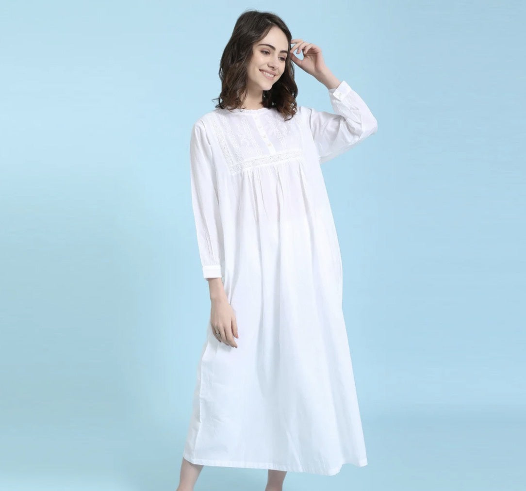 Rebecca Cotton Gown