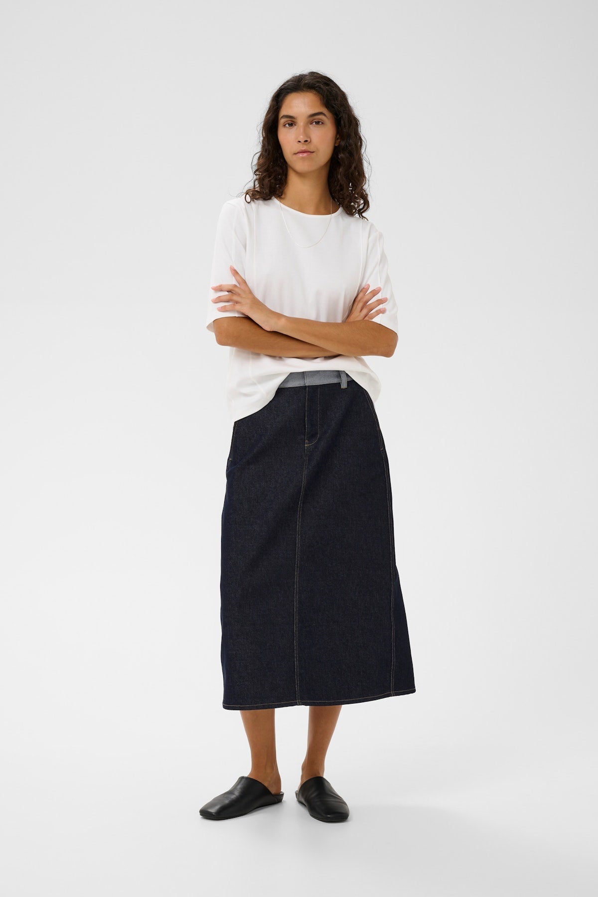 Deirdra Denim Skirt