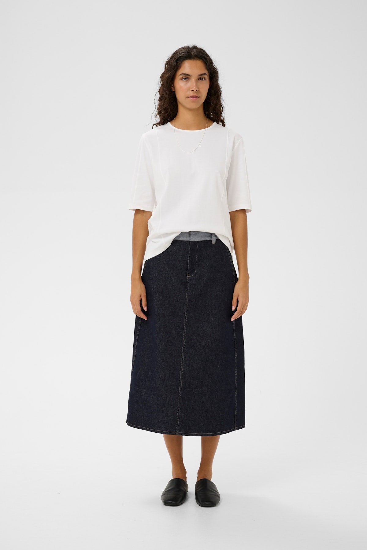 Deirdra Denim Skirt