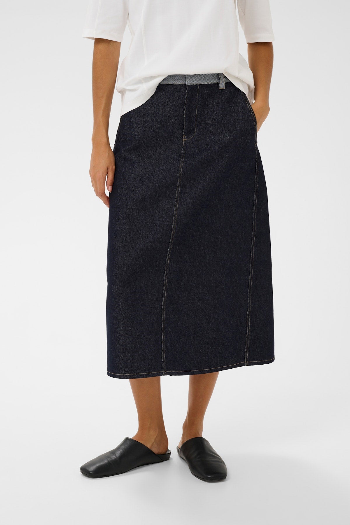 Deirdra Denim Skirt