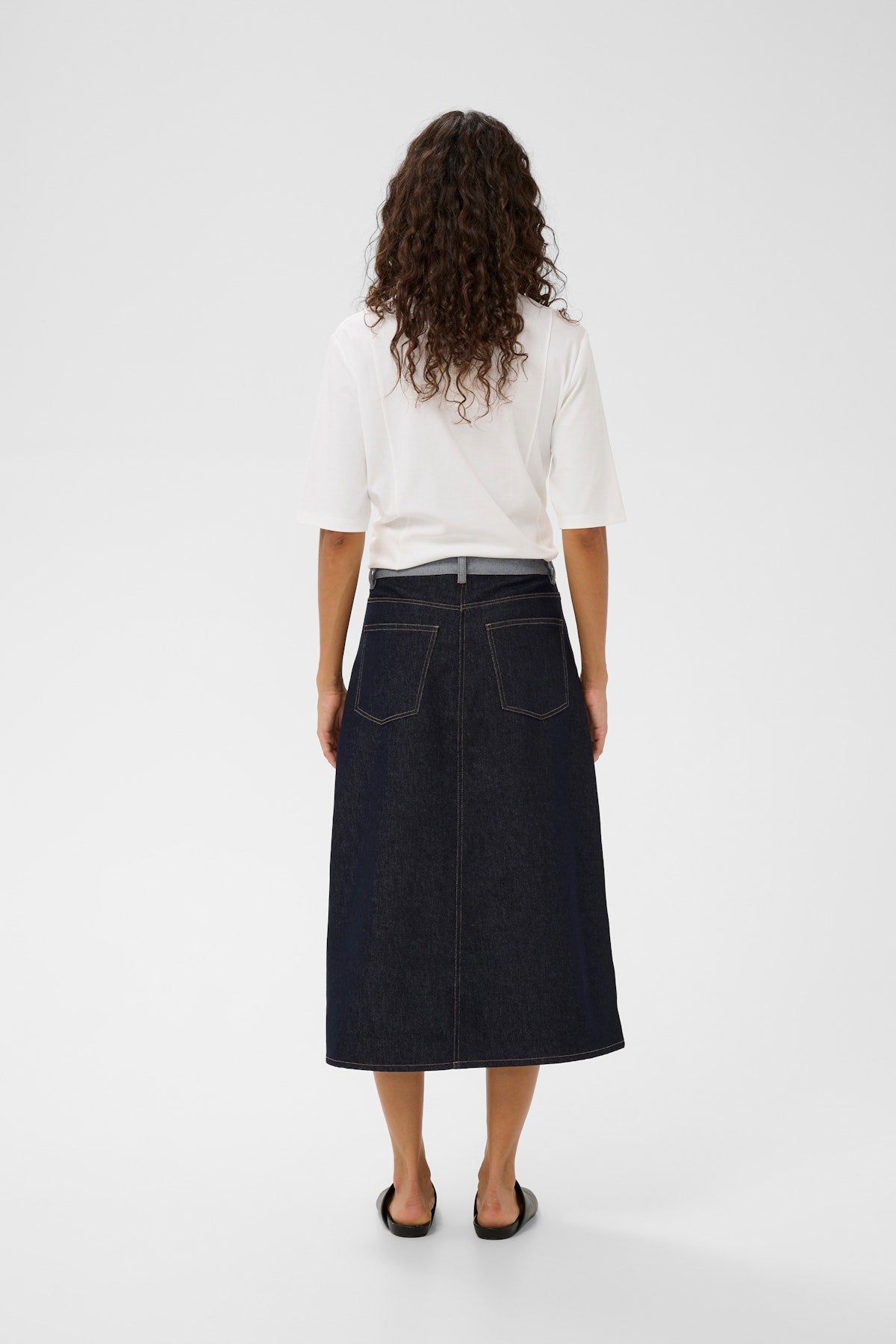 Deirdra Denim Skirt
