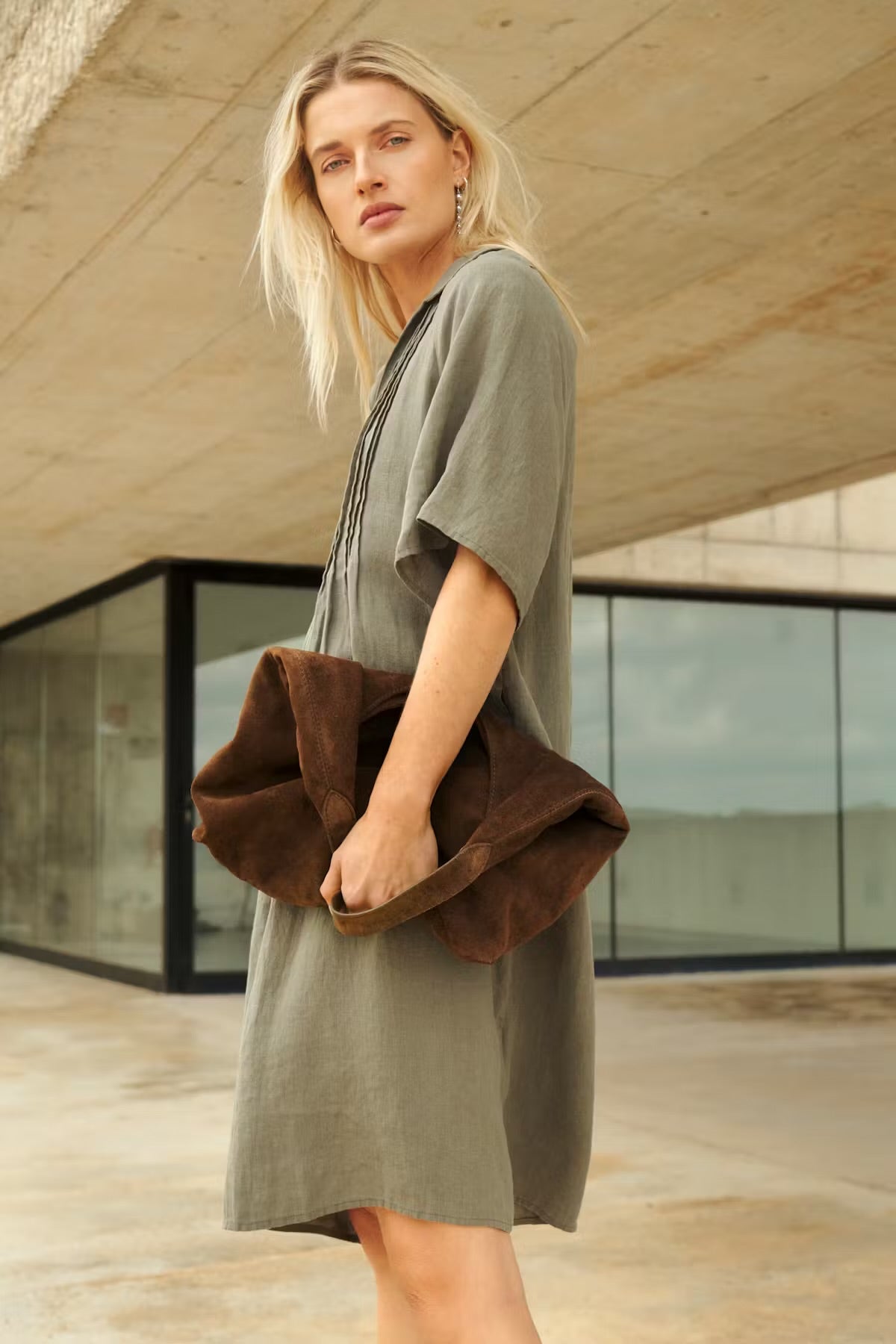 Ayla Linen Dress