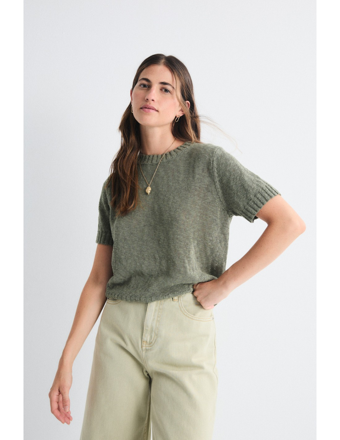 Balam Knitted T-Shirt