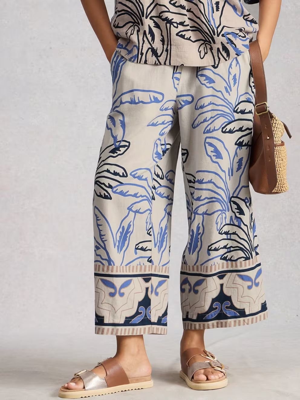 Shelly Linen Blend Culotte