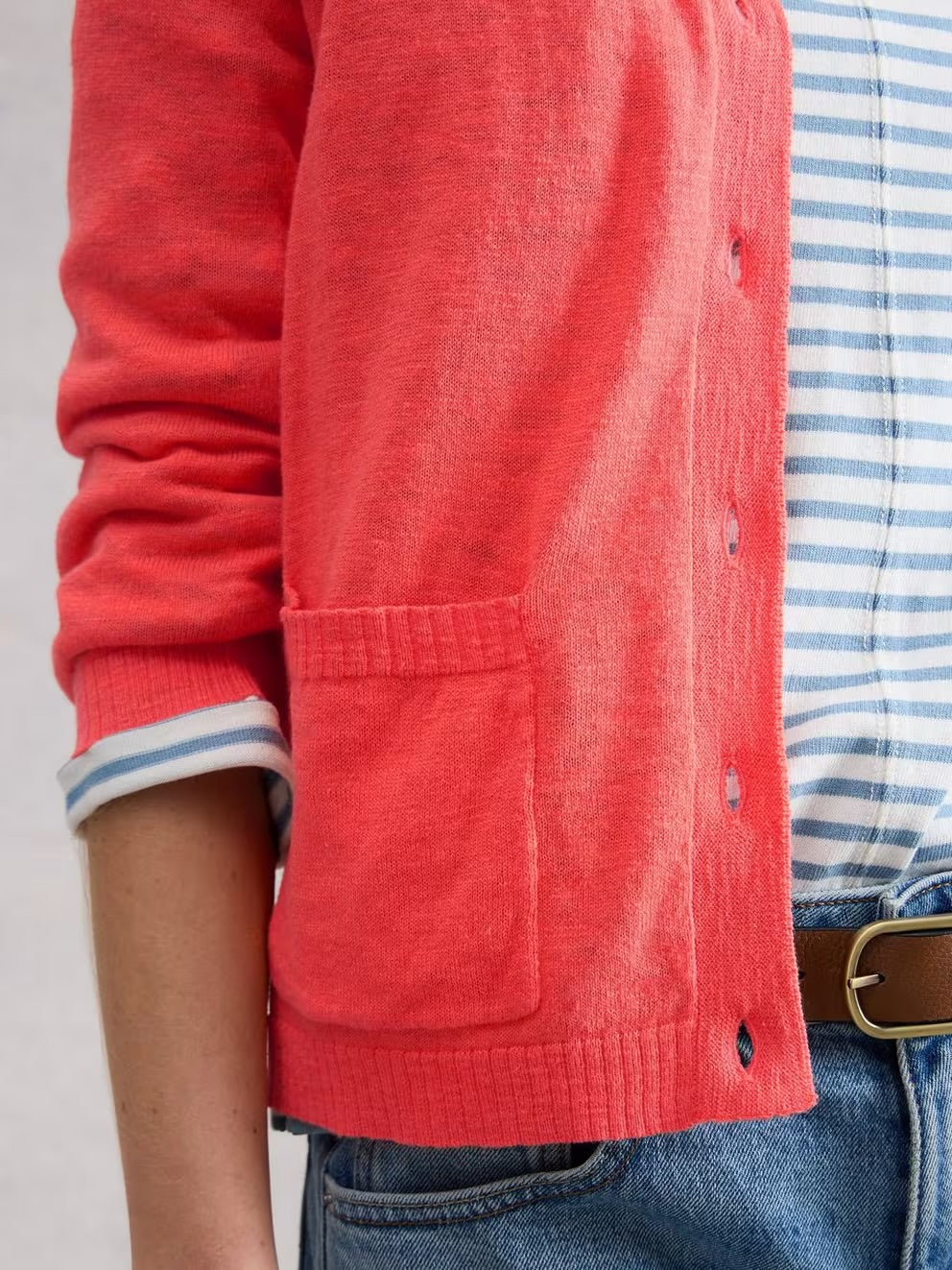 Nova Linen Blend Cardigan