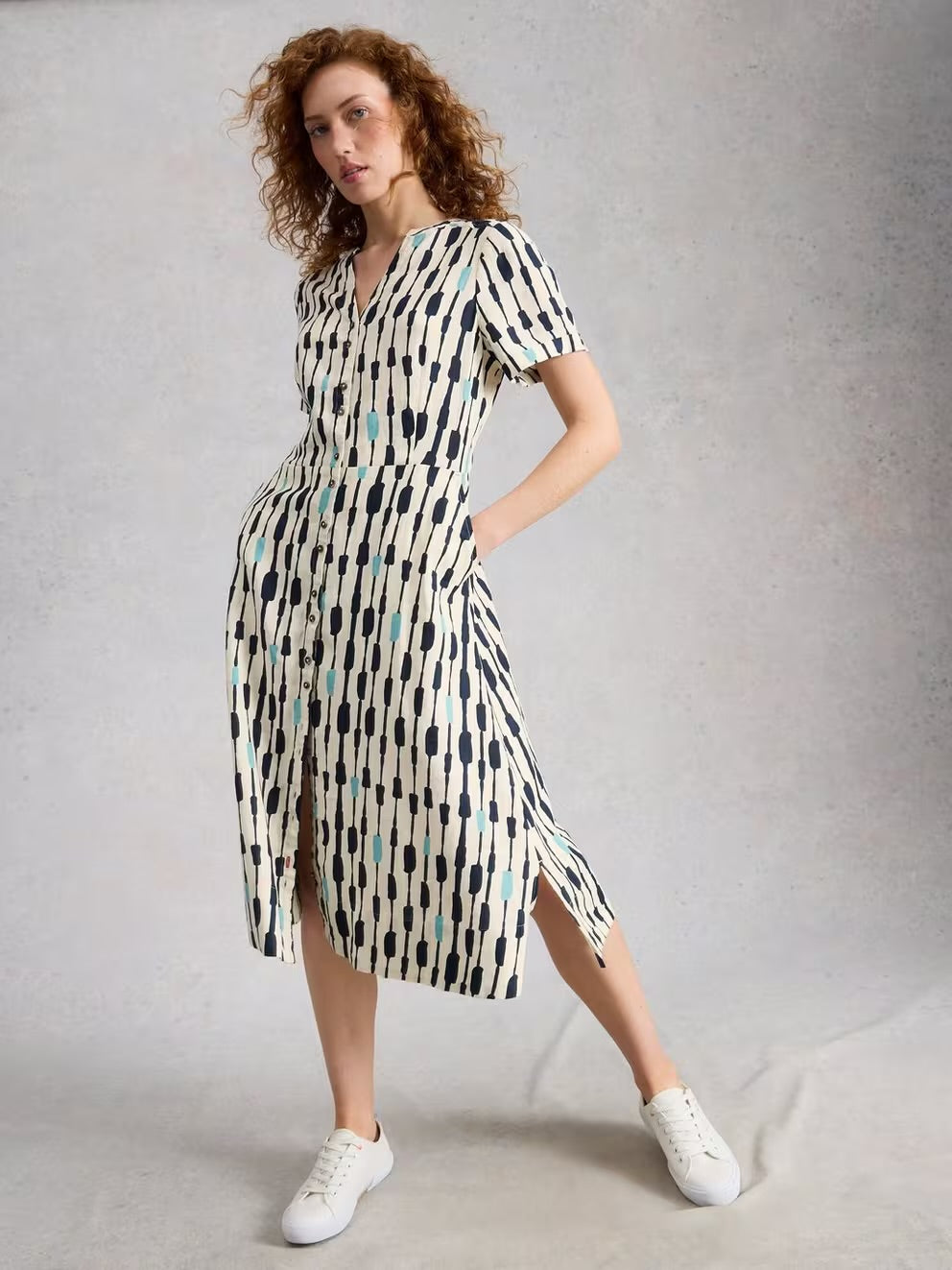Iris Linen Dress