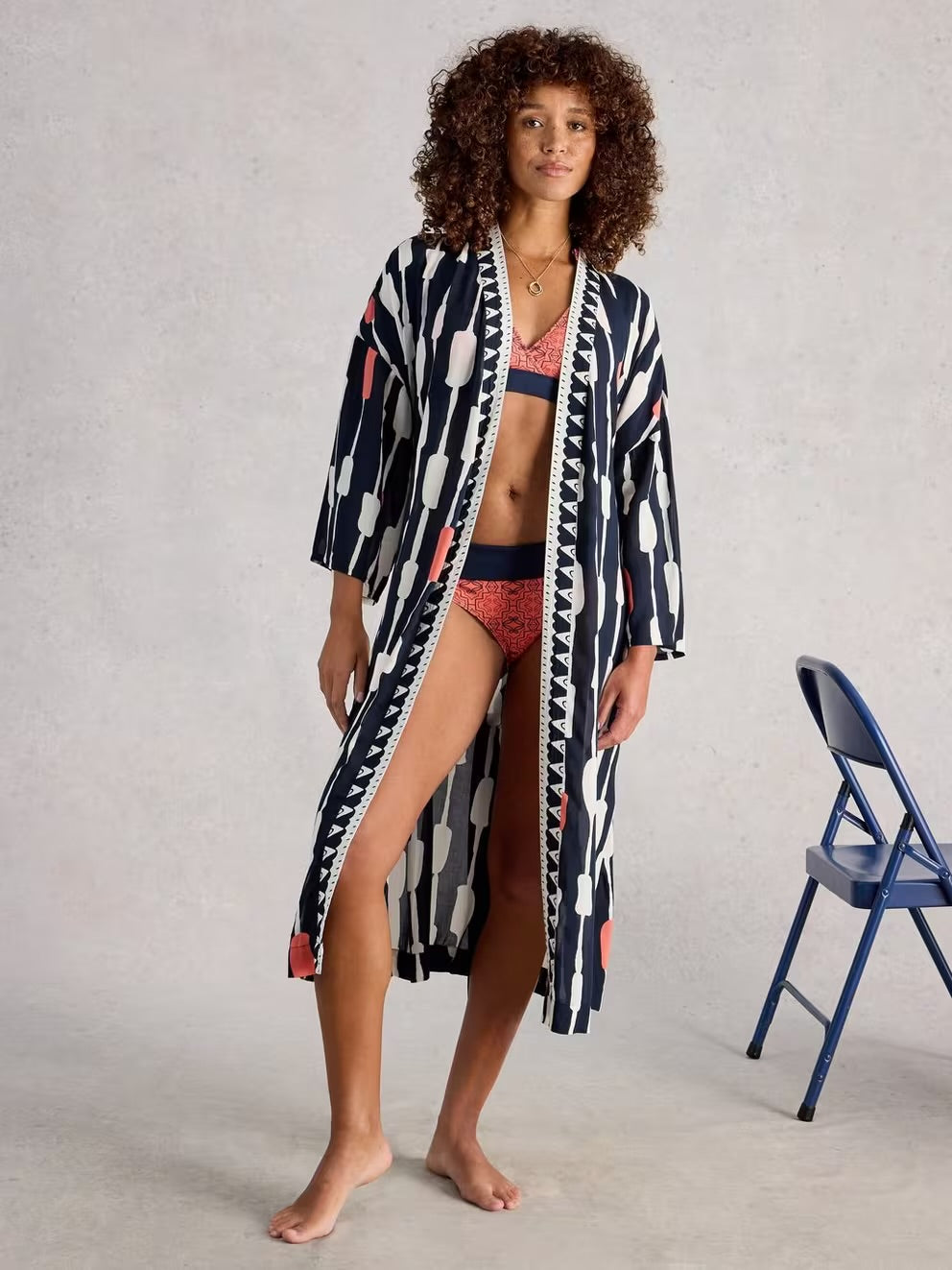 Poppy Cover Up Kimono