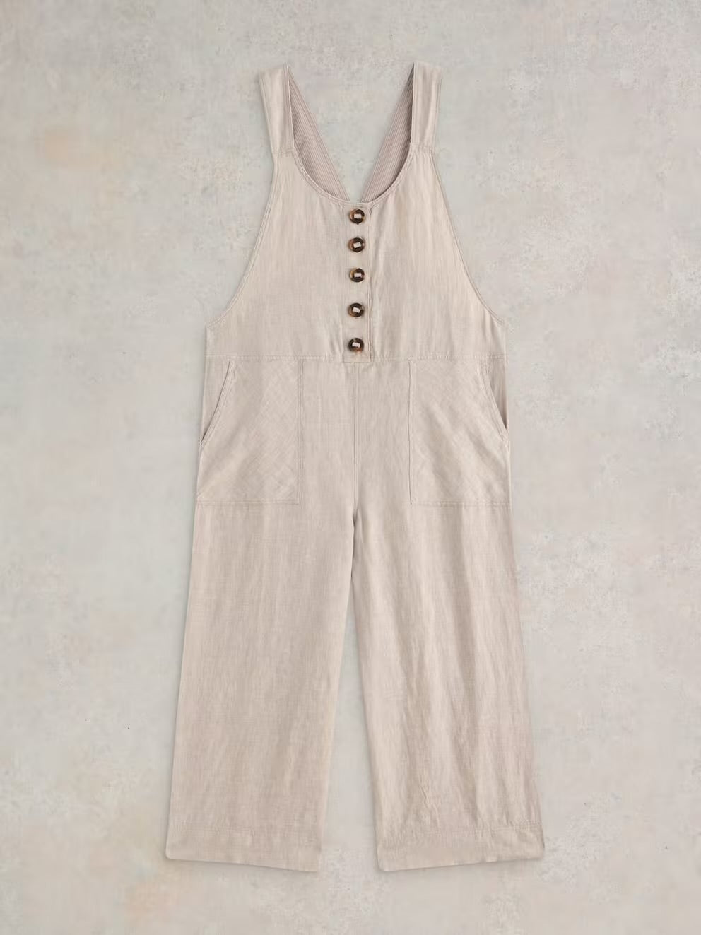 Viola Linen Dungaree